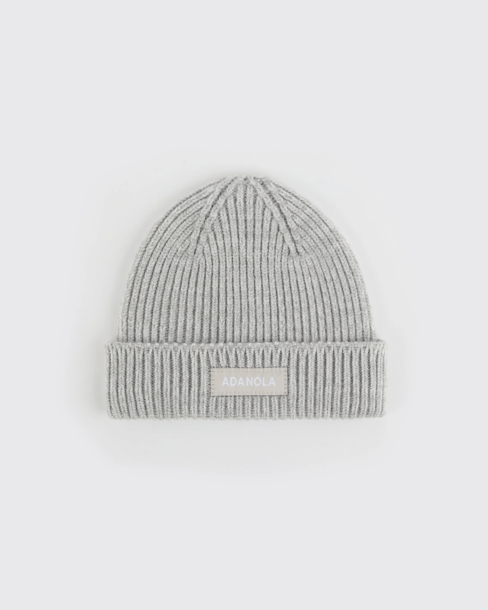 Mini Beanie - Light Grey Melange