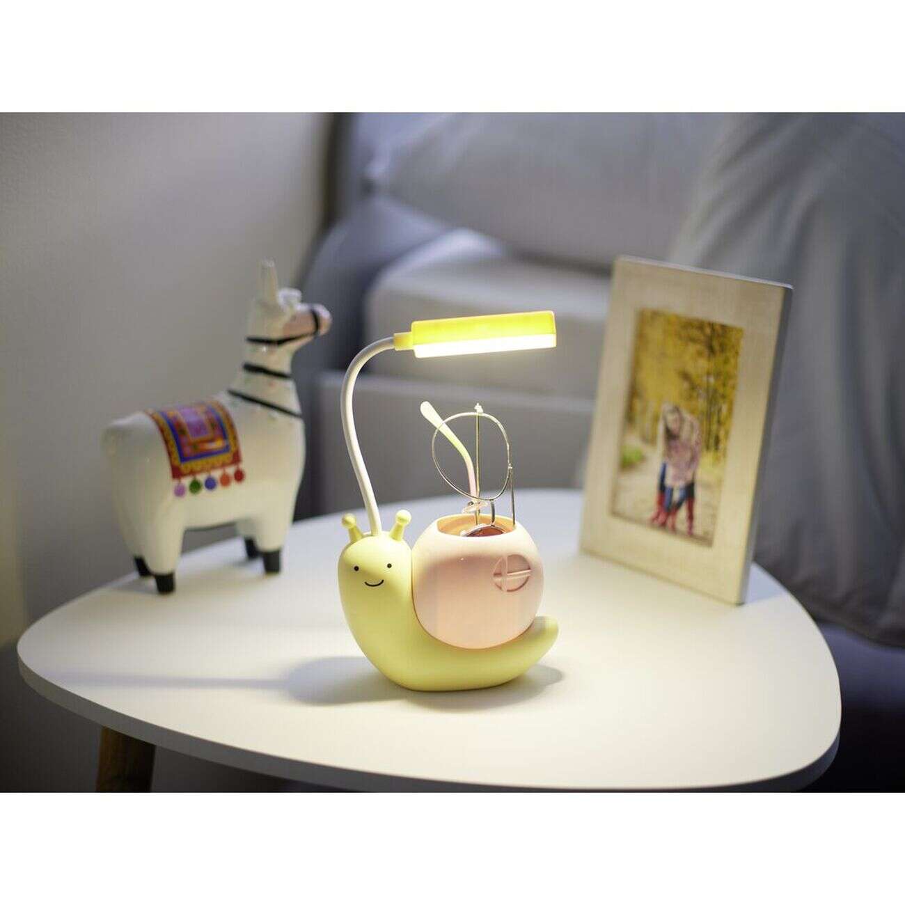 Lampe de table LED flexible USB H24cm