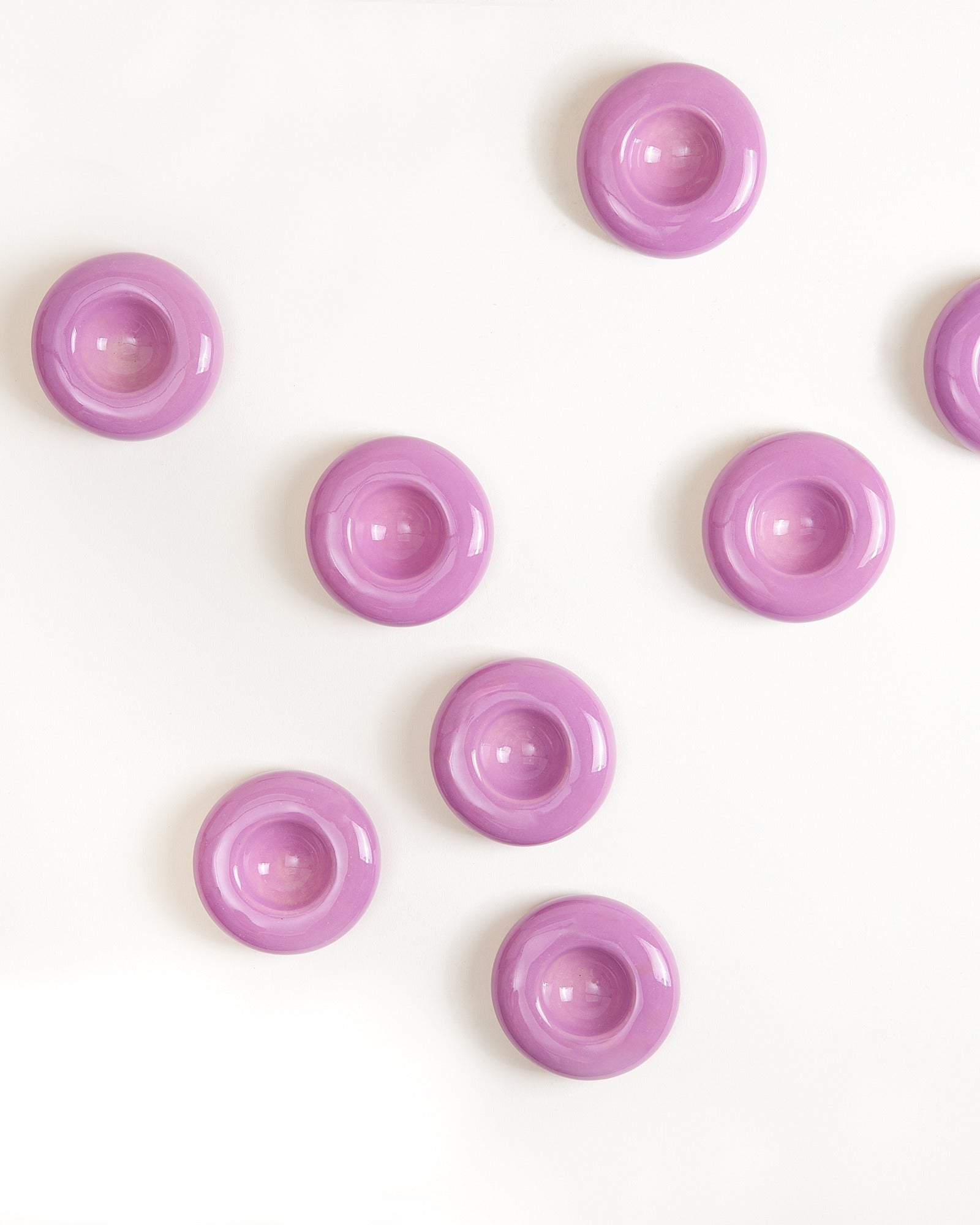 SEIA - EGG CUP PURPLE SET OF 8