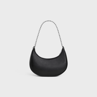 MEDIUM AVA CHAIN IN SMOOTH CALFSKIN BLACK