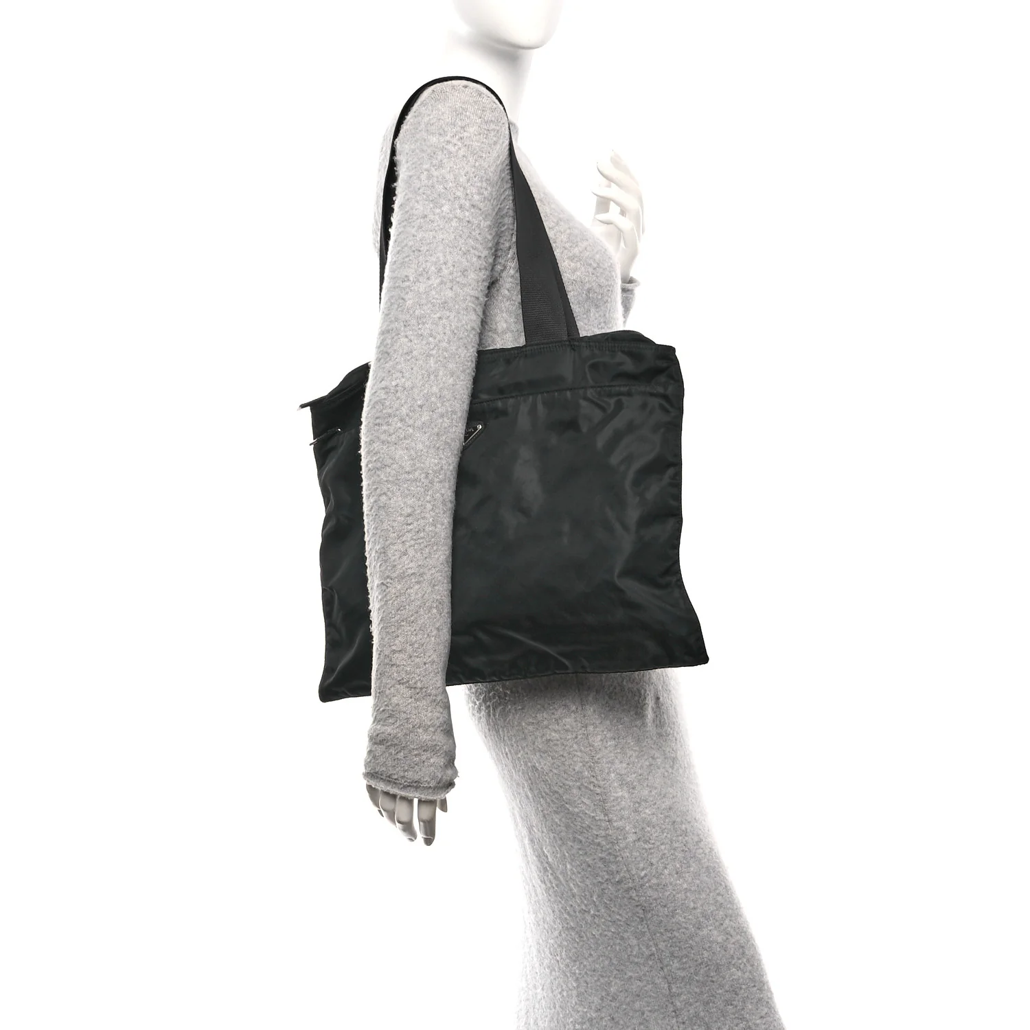 Tessuto Nylon Tote Black
