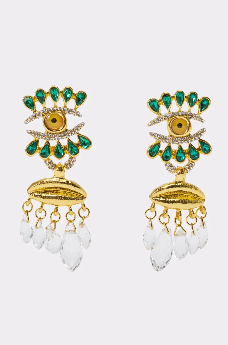 EYE SEE YOU DROP EARRINGS - Akira Store