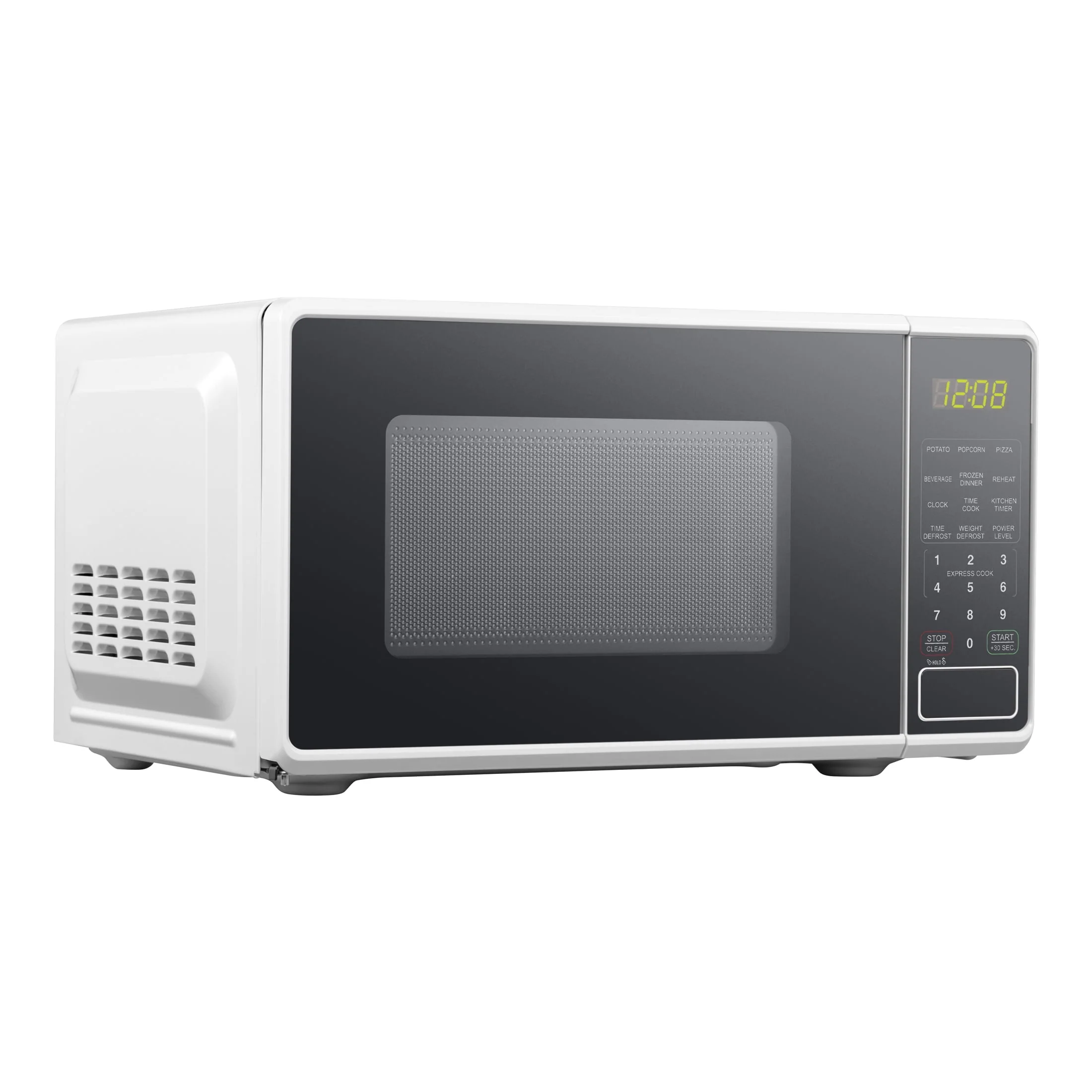 Mainstays 0.7 Cu. Ft. Countertop Microwave Oven, 700 Watts, White, New