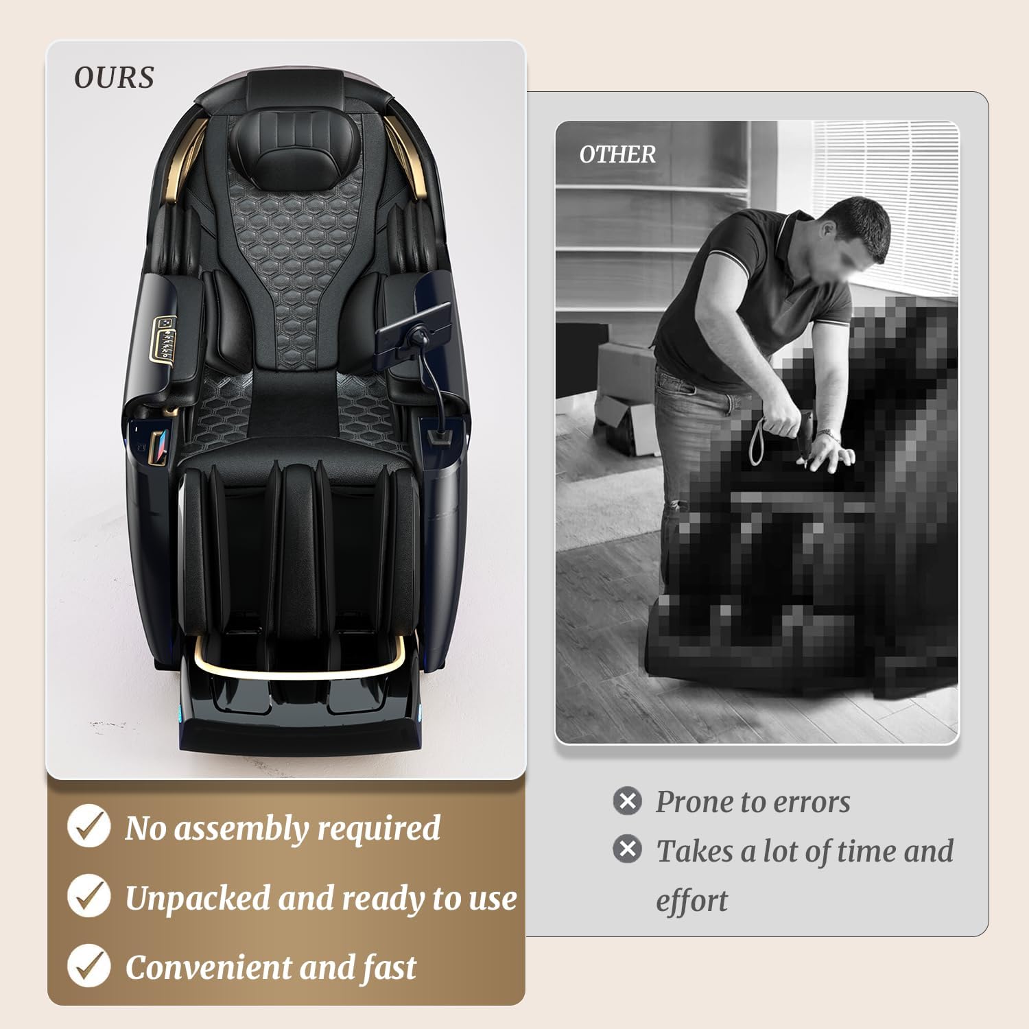 4D Zero Gravity Massage Chair 52