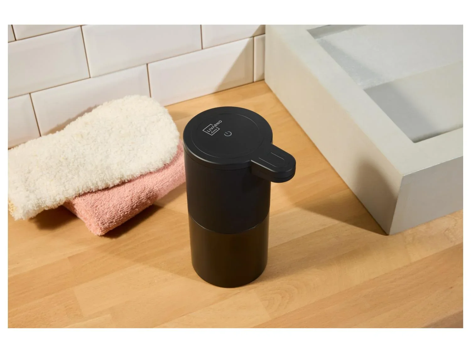 LIVARNO home Distributeur lectrique de savon/dsinfectant