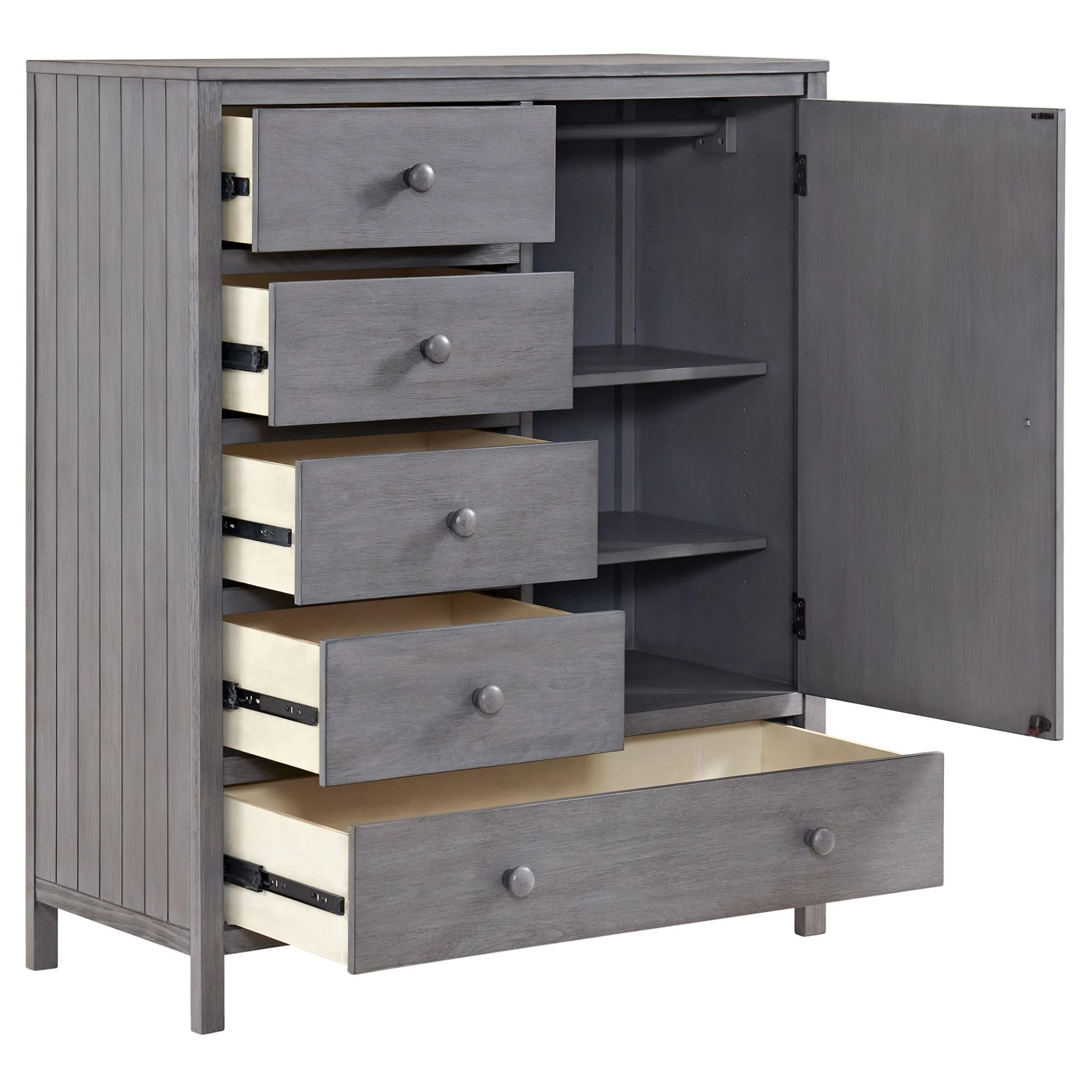 Universal 6 Drawer Dresser, Snow White(Snow White) Image 7
