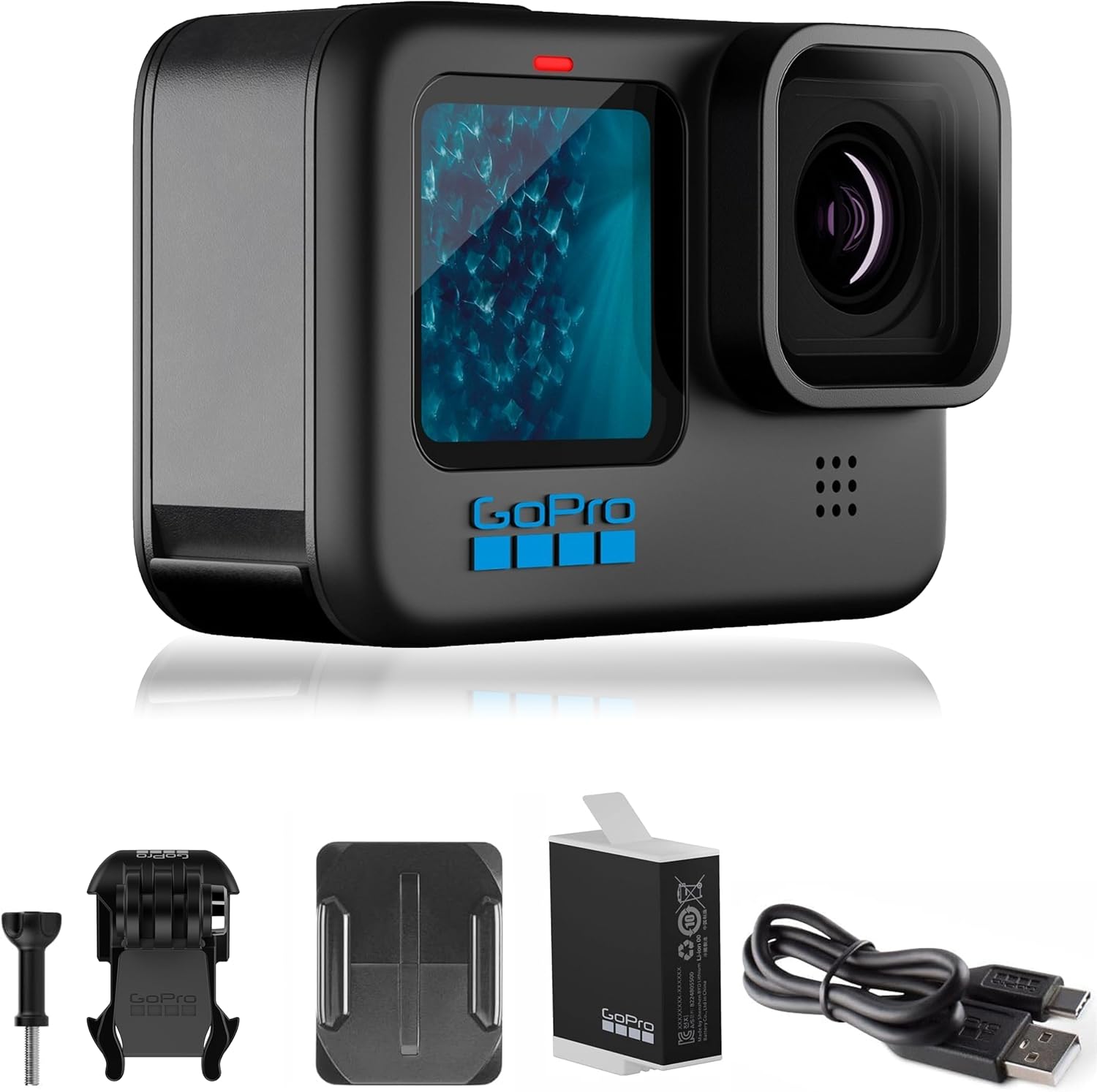 GoPro HERO11 Black – E-Commerce Packaging - Waterproof Action Camera with 5.3K60 Ultra HD Video  27MP Photos  1/1.9