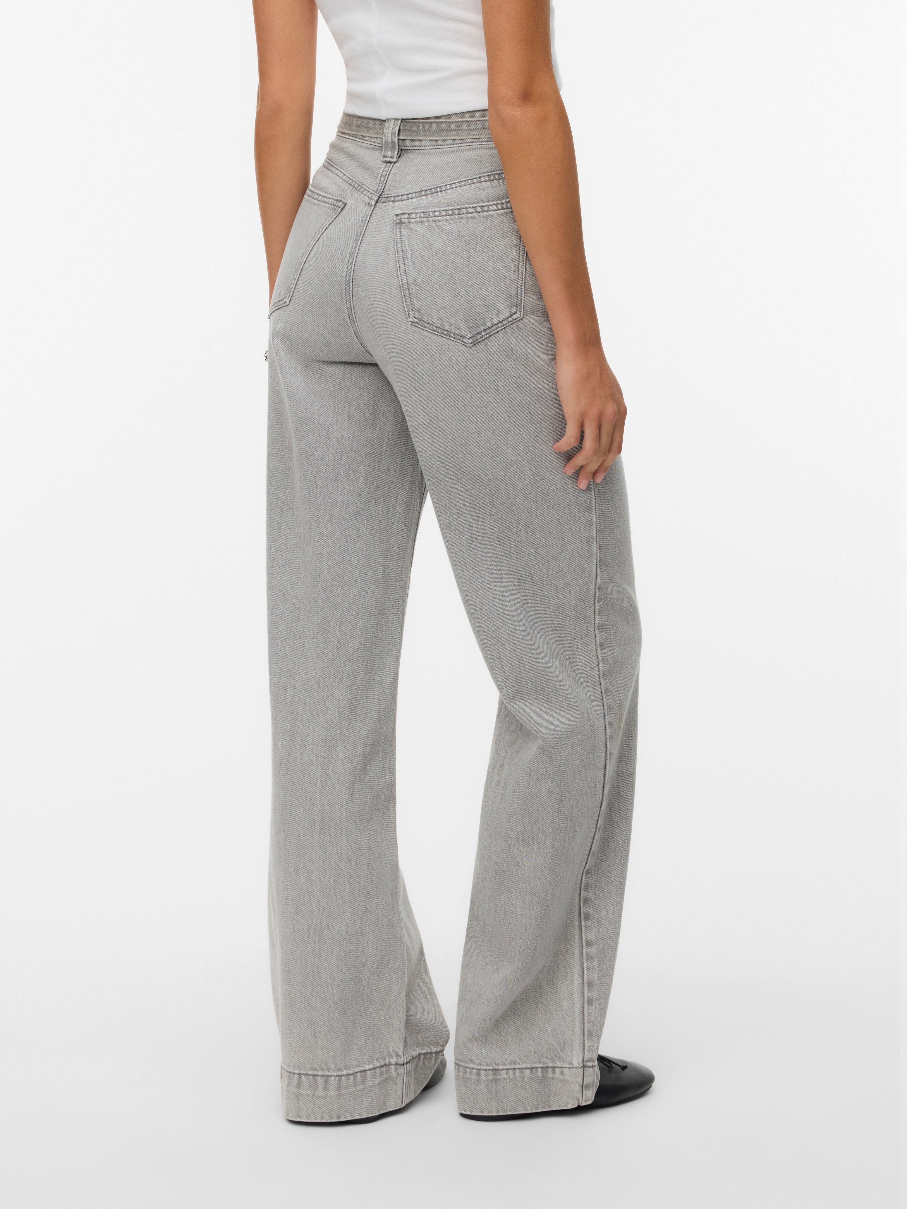 VERO MODA® VMKATHY Super high rise Wide Leg Fit Jeans