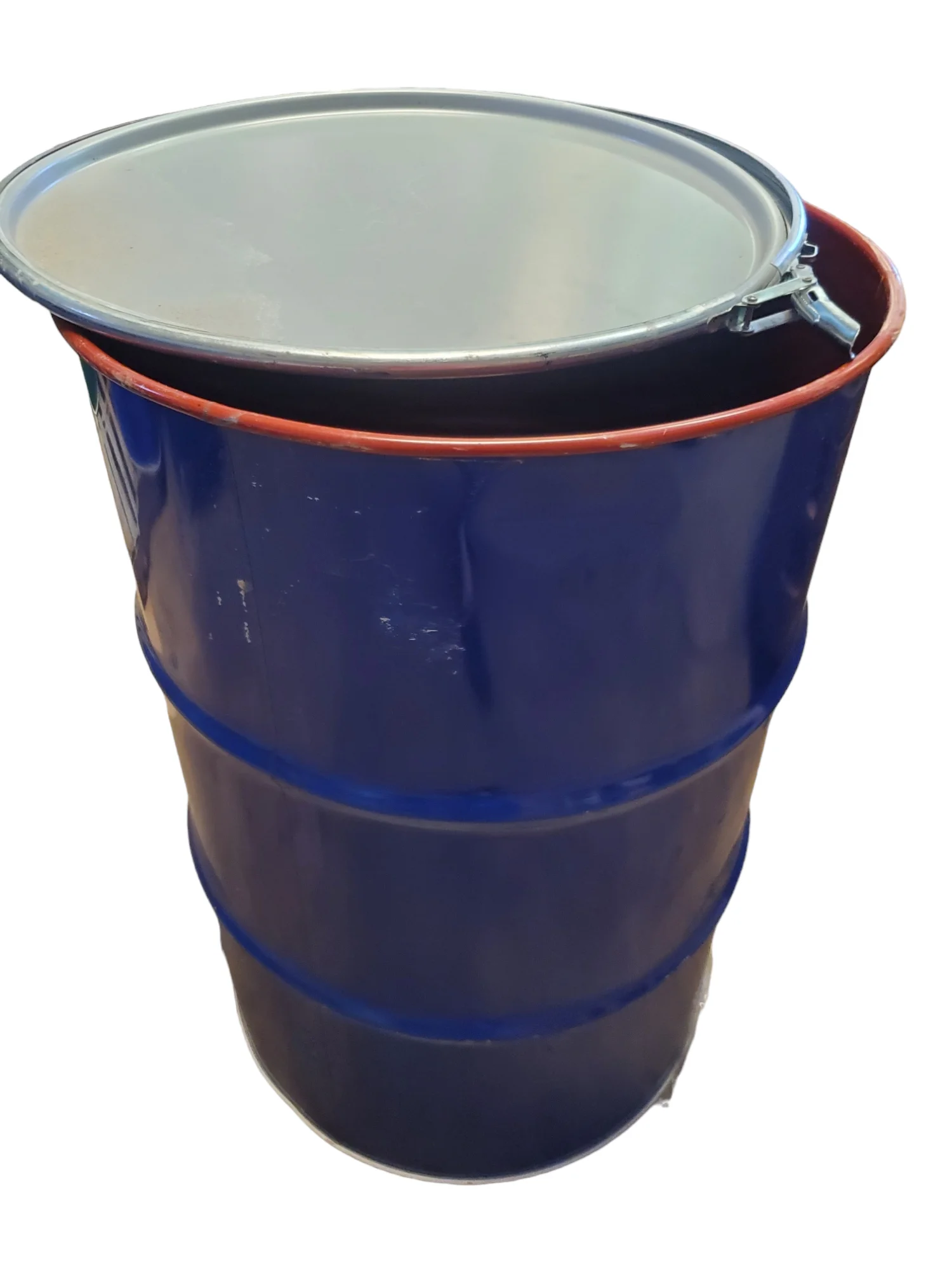 55 Gallon Drum Burn Barrel W/Lid