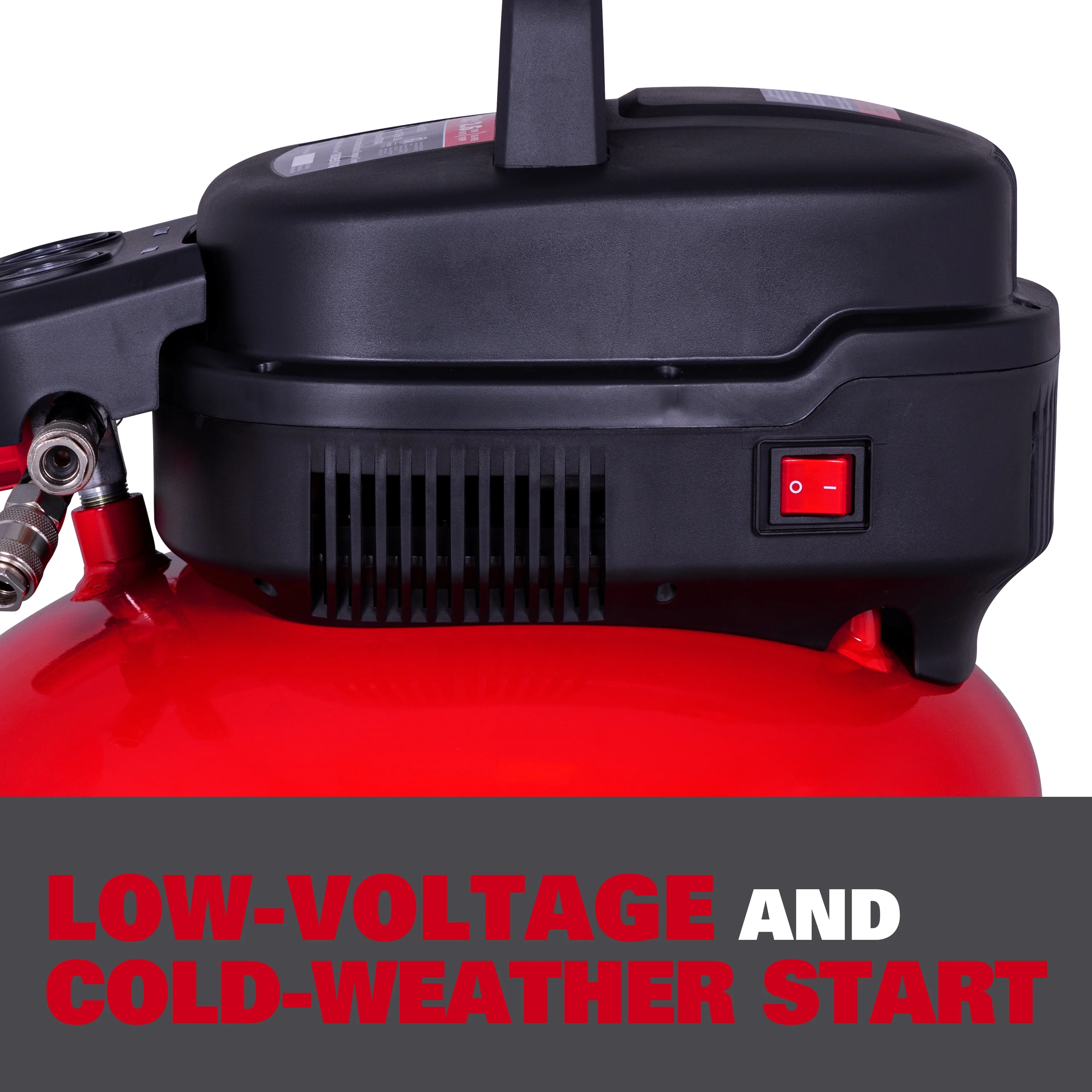 6 Gallon Portable Pancake Air Compressor, 150 PSI 1.0 HP Oil-Free Electric for Home Garage Shop - Image 8