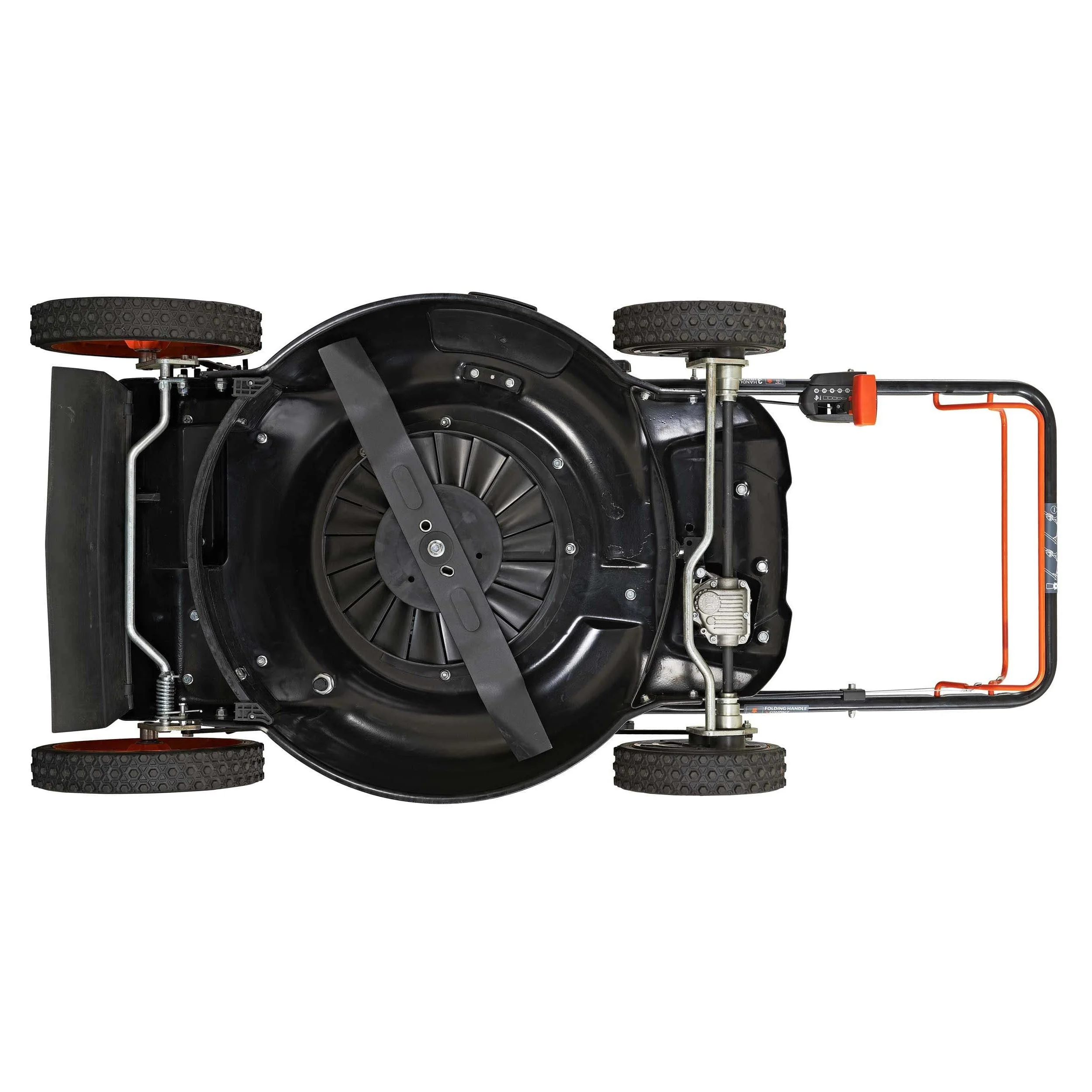 22 in 201cc SELECT PACE 6 Speed CVT High Wheel FWD 3 in 1 Gas Walk Behind Self Propelled Lawn Mower Image 10