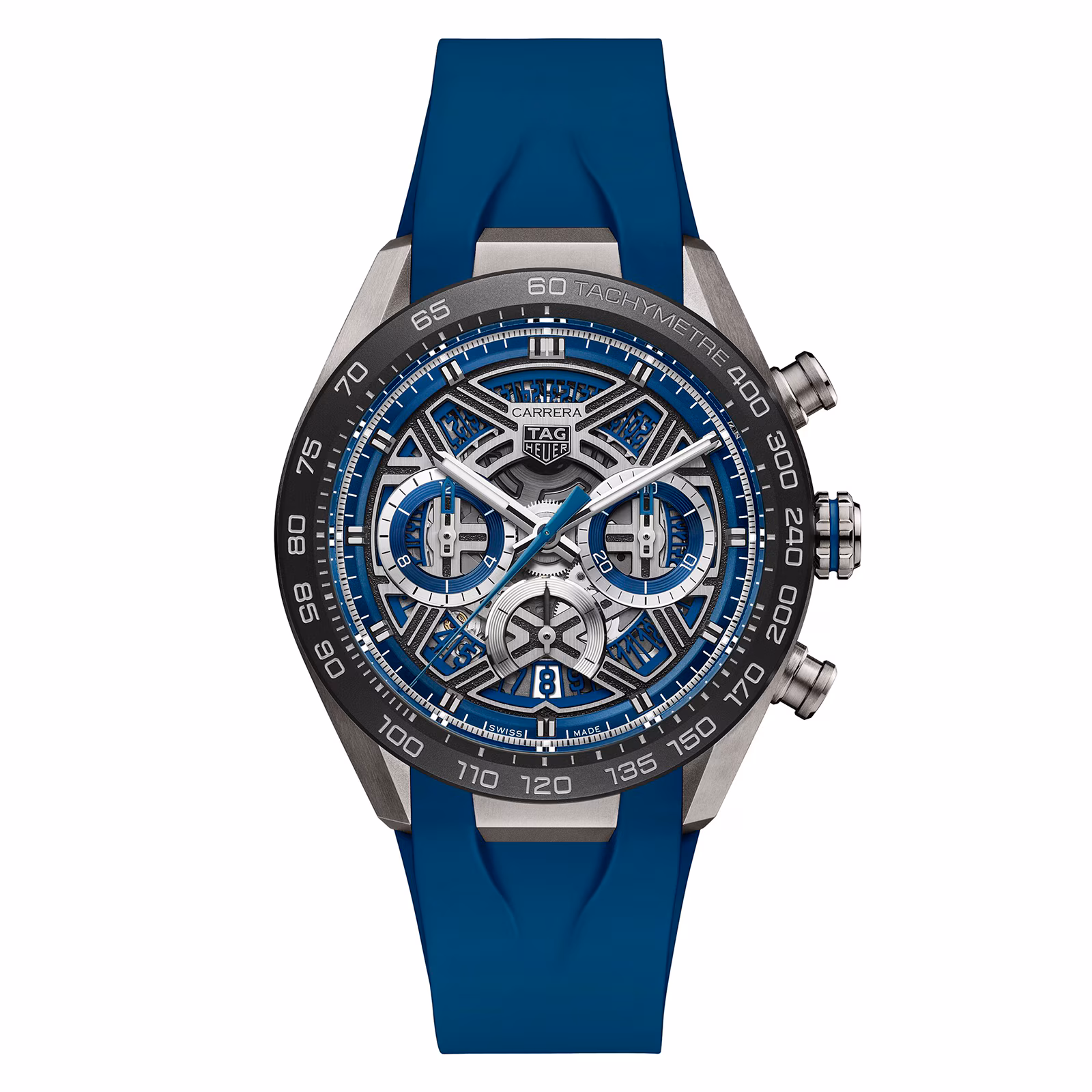 【Super Clone】TAG Heuer Carrera Chronograph Extreme Sport 44mm Mens Watch Blue CBU2081.FT6274