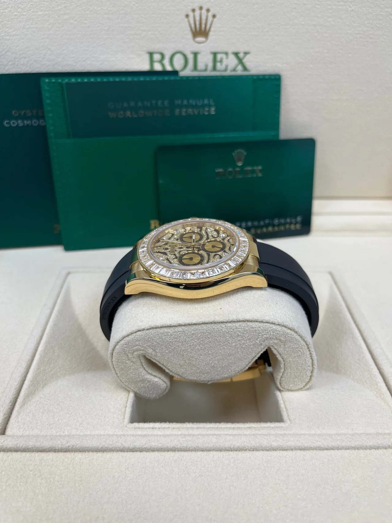 [Super Clone]Rolex Daytona Yellow Gold 