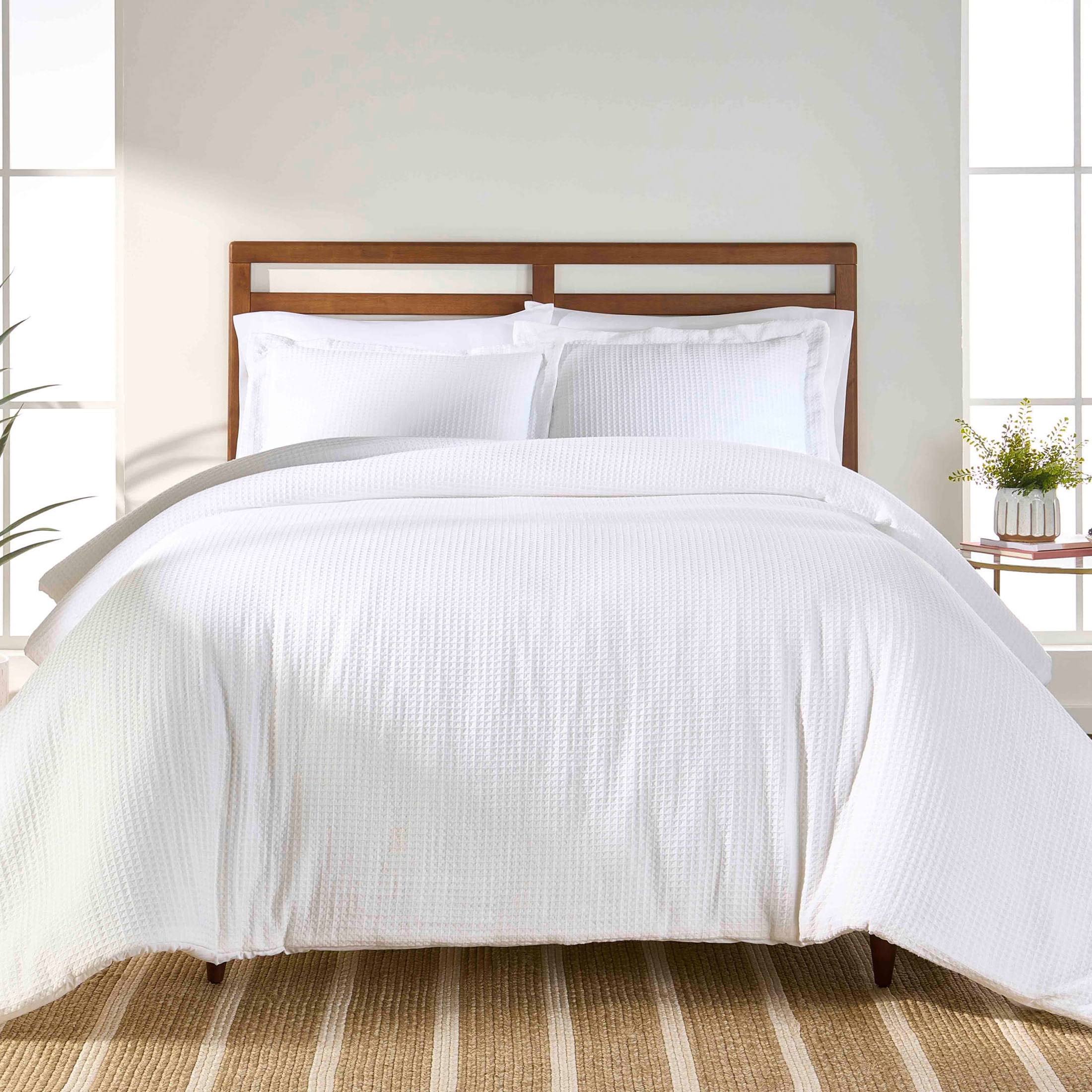 Better Homes & Gardens 3-Piece Cream Gauze Comforter Set, Adult Full/Queen, Size: FL/QN