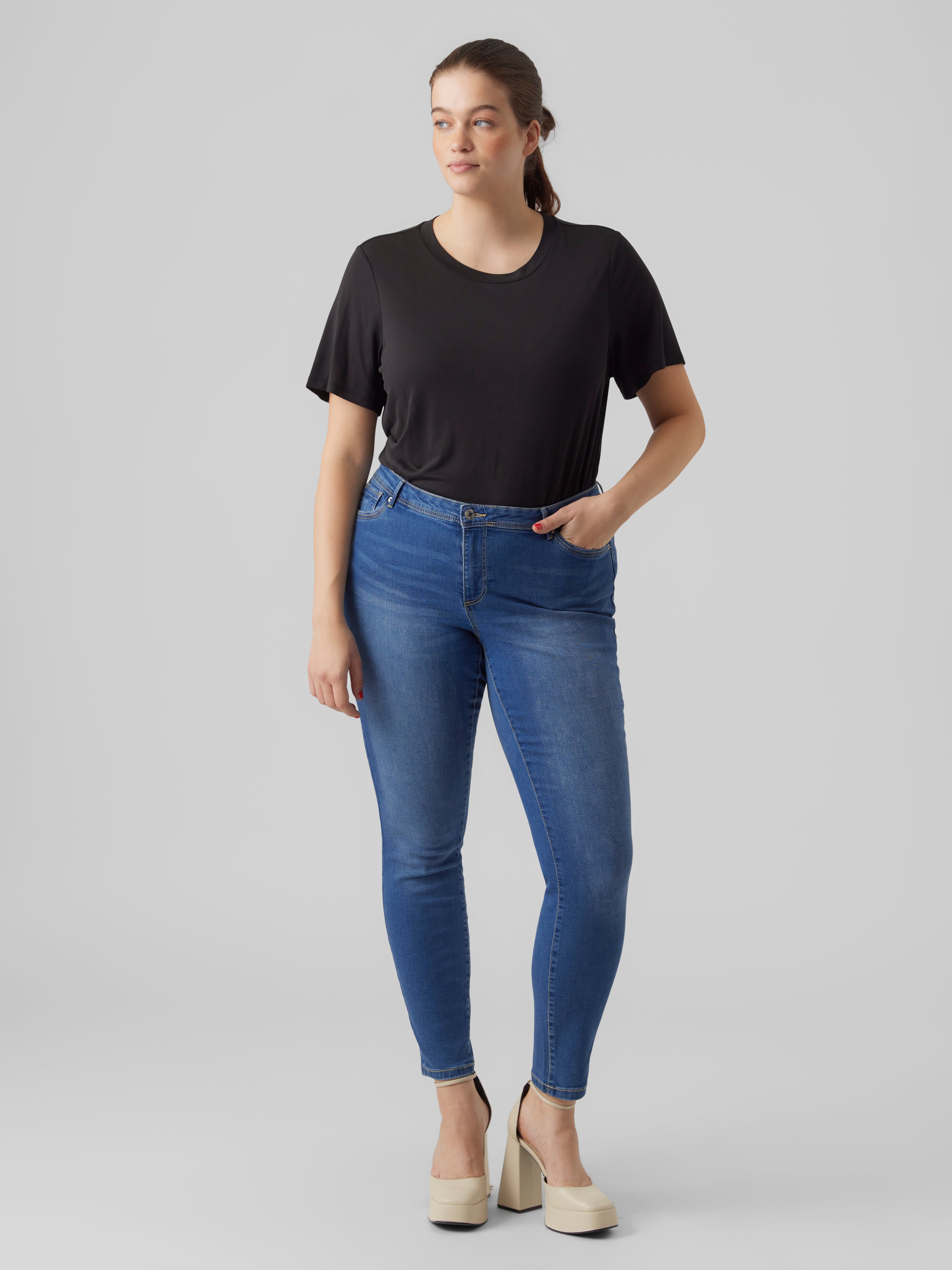 VERO MODA® VMCFANYA Mid rise Slim Fit Jeans