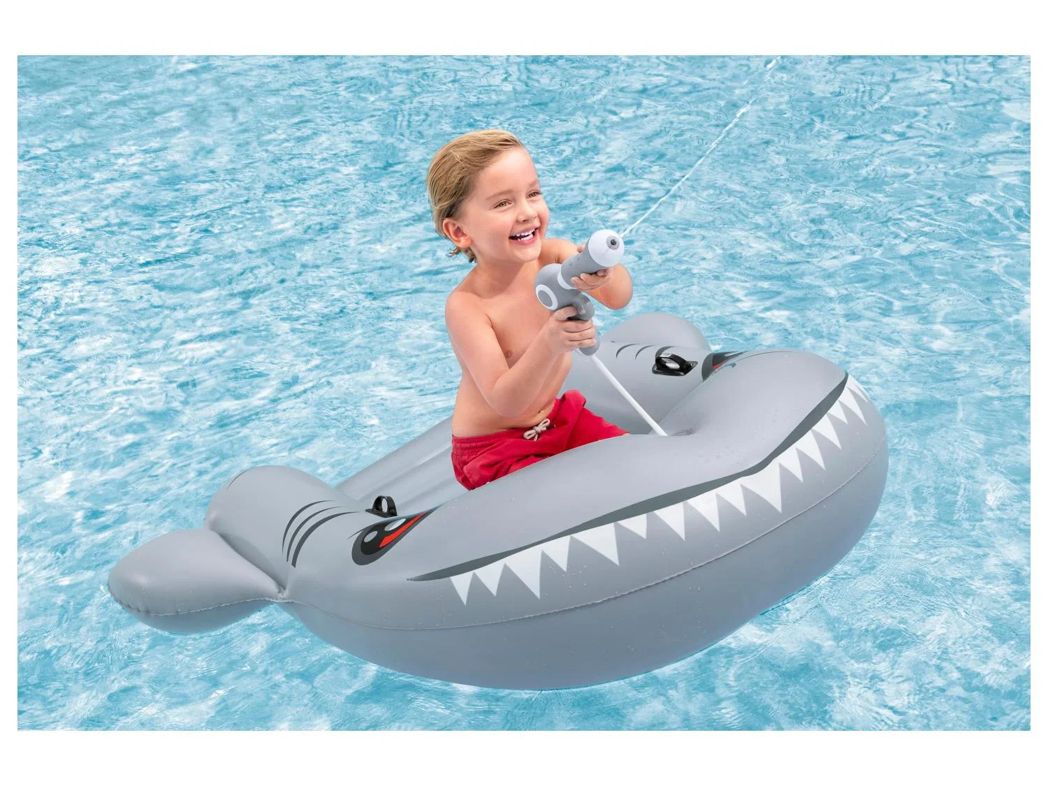 Bestway Planche de natation gonflable Sharkventure