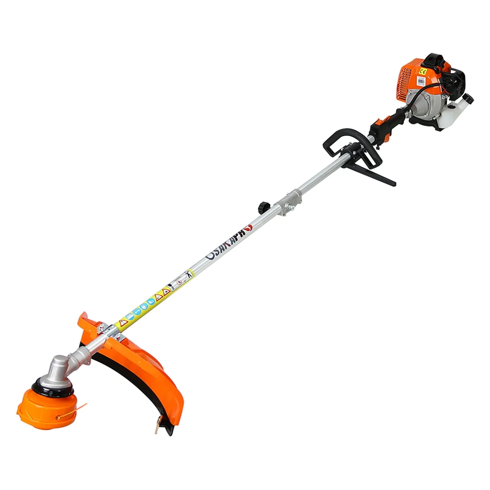 Walkfairy Hedge Trimmer, 12 in 1 Multi-Functional Trimming Tool, 52CC 2-Cycle Garden Tool System with Gas Pole Saw, Hedge Trimmer, Grass Trimmer, and Brush Cutter for Lawn Care (52CC)