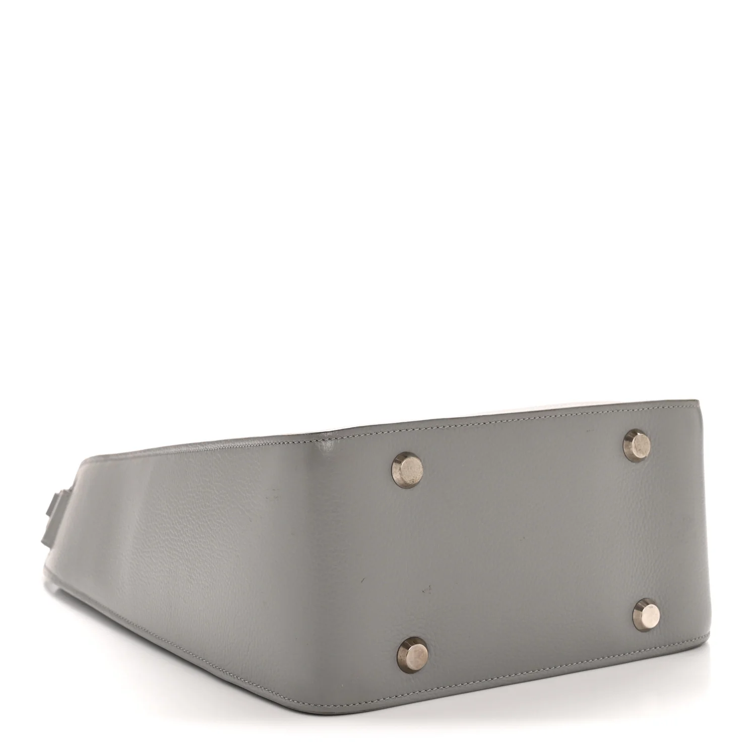 Calfskin Logo Embossed Small Tool 2.0 North-South Tote Balenciaga Grey