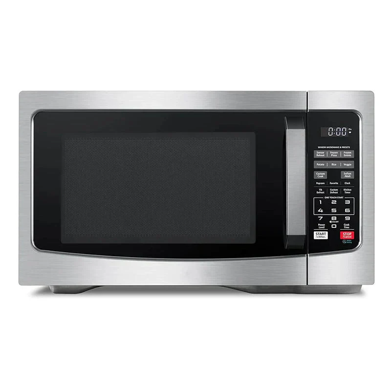 Air Fryer Combo 8-in-1 Countertop Microwave Oven, with Convection, Broil, Odor Removal Mode, 12.4" Position Memory Turntable, Child-Lock, 1.0 Cu.ft, Black Stainless Steel, ML2-EC10SA(BS)
