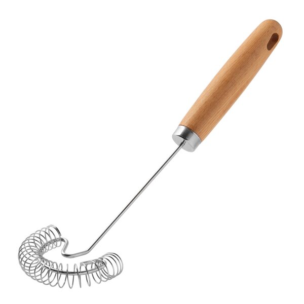 Classic spiralvisp 25,5 cm bøk/stål