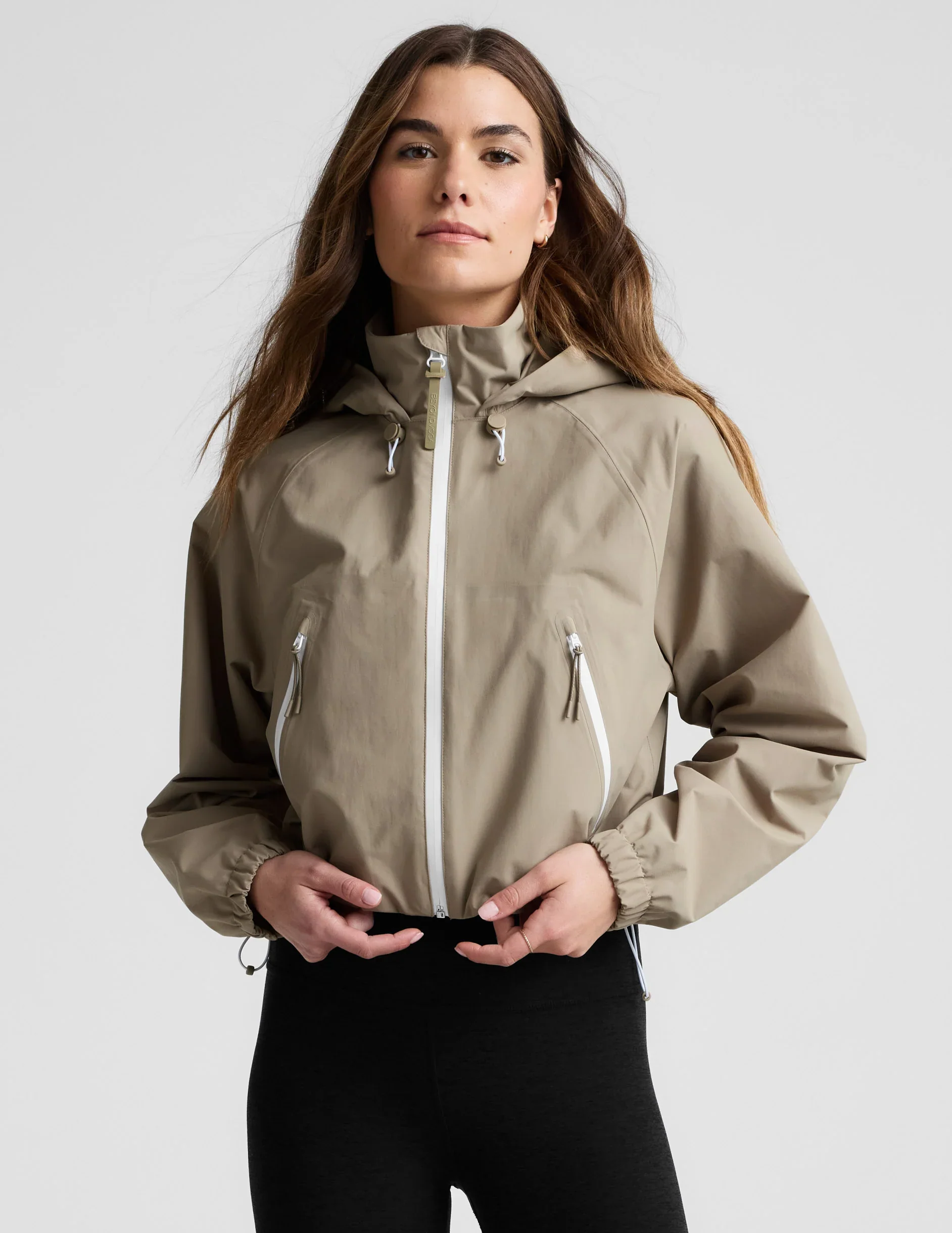Rain Or Shine Adjustable Hooded Jacket