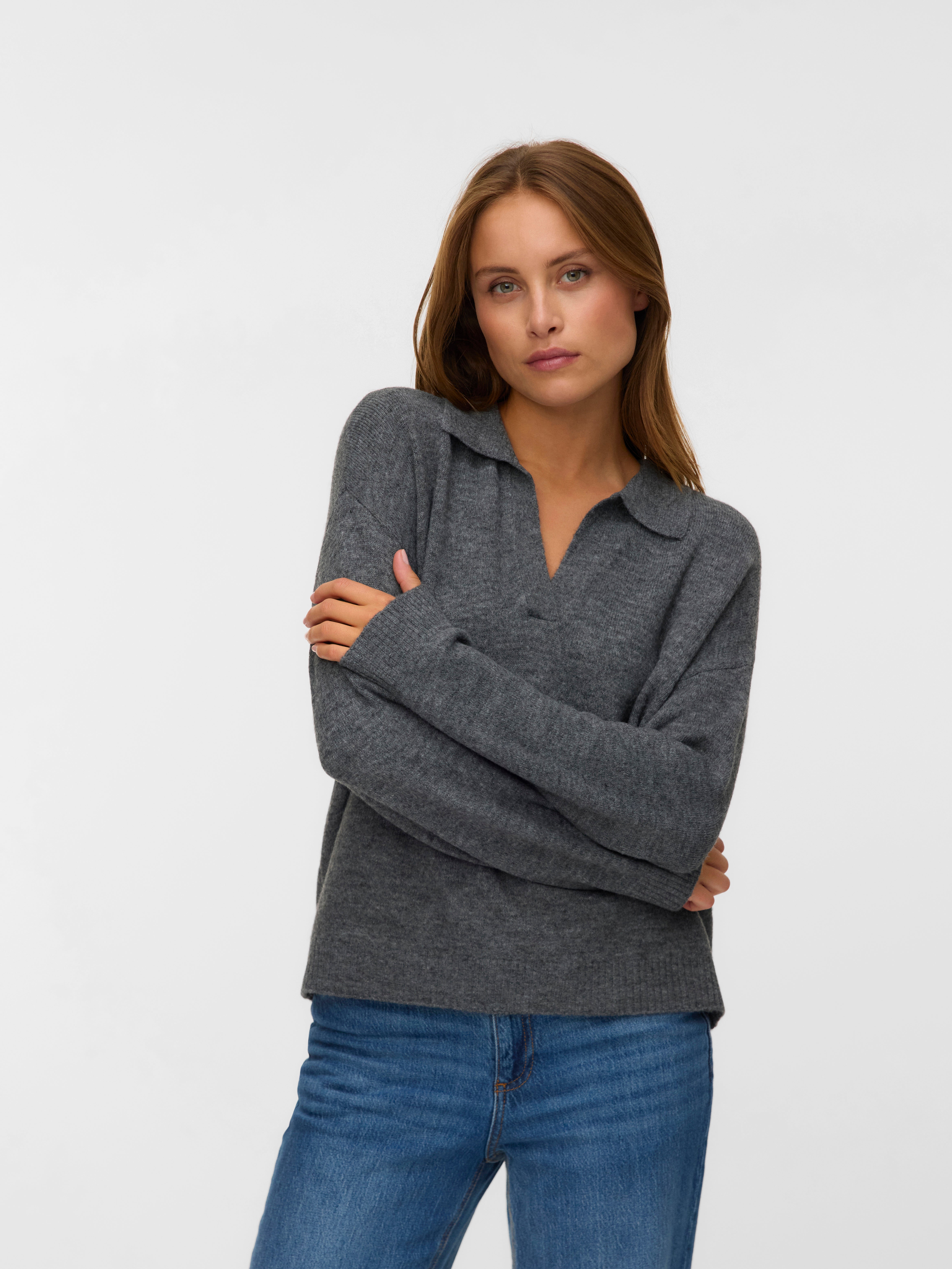 VERO MODA® VMLEFILE Knitted pullover