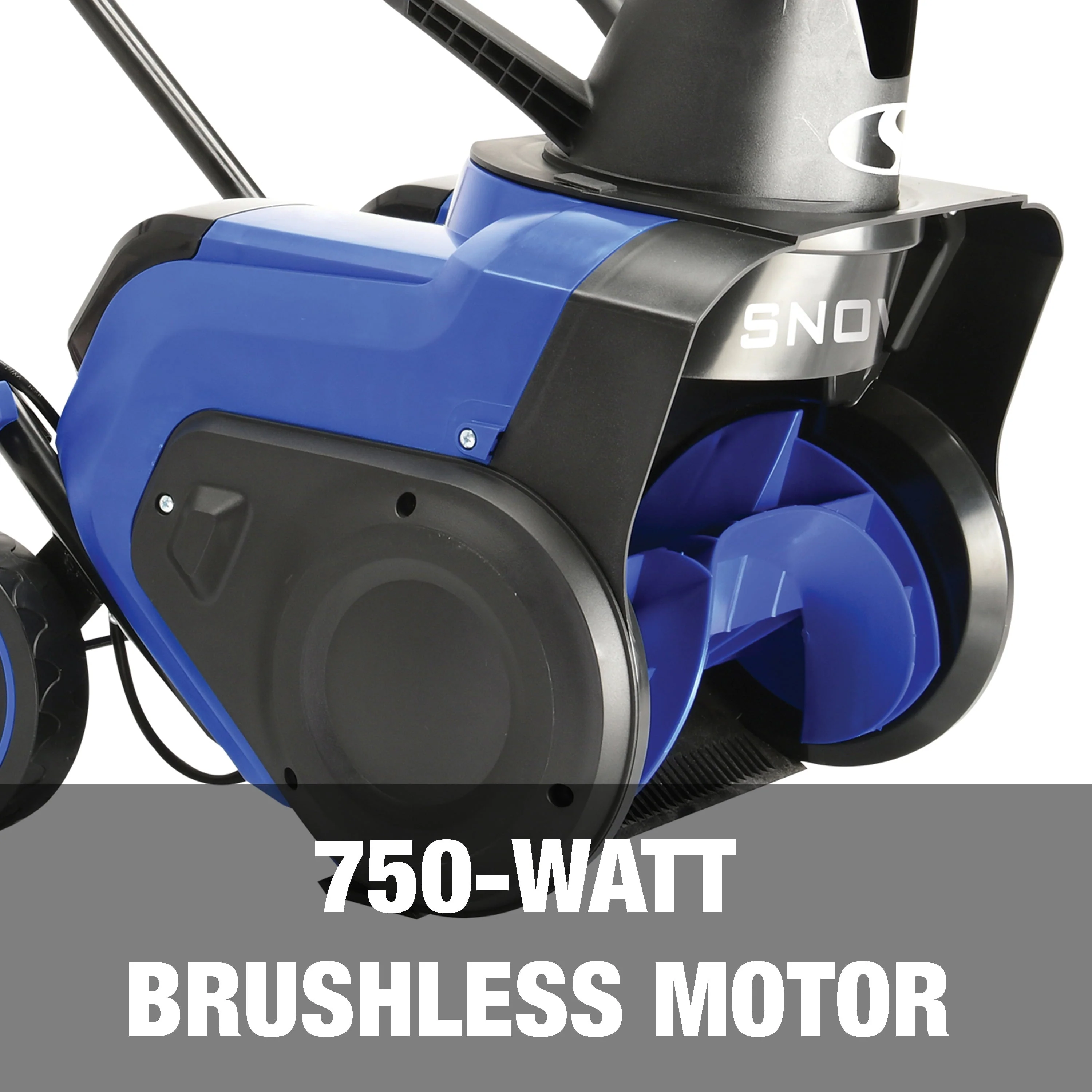 48V 15-inch Cordless Snow Blower, Brushless 750W Motor, 2 x 4.0-Ah Batteries Charger - Image 7