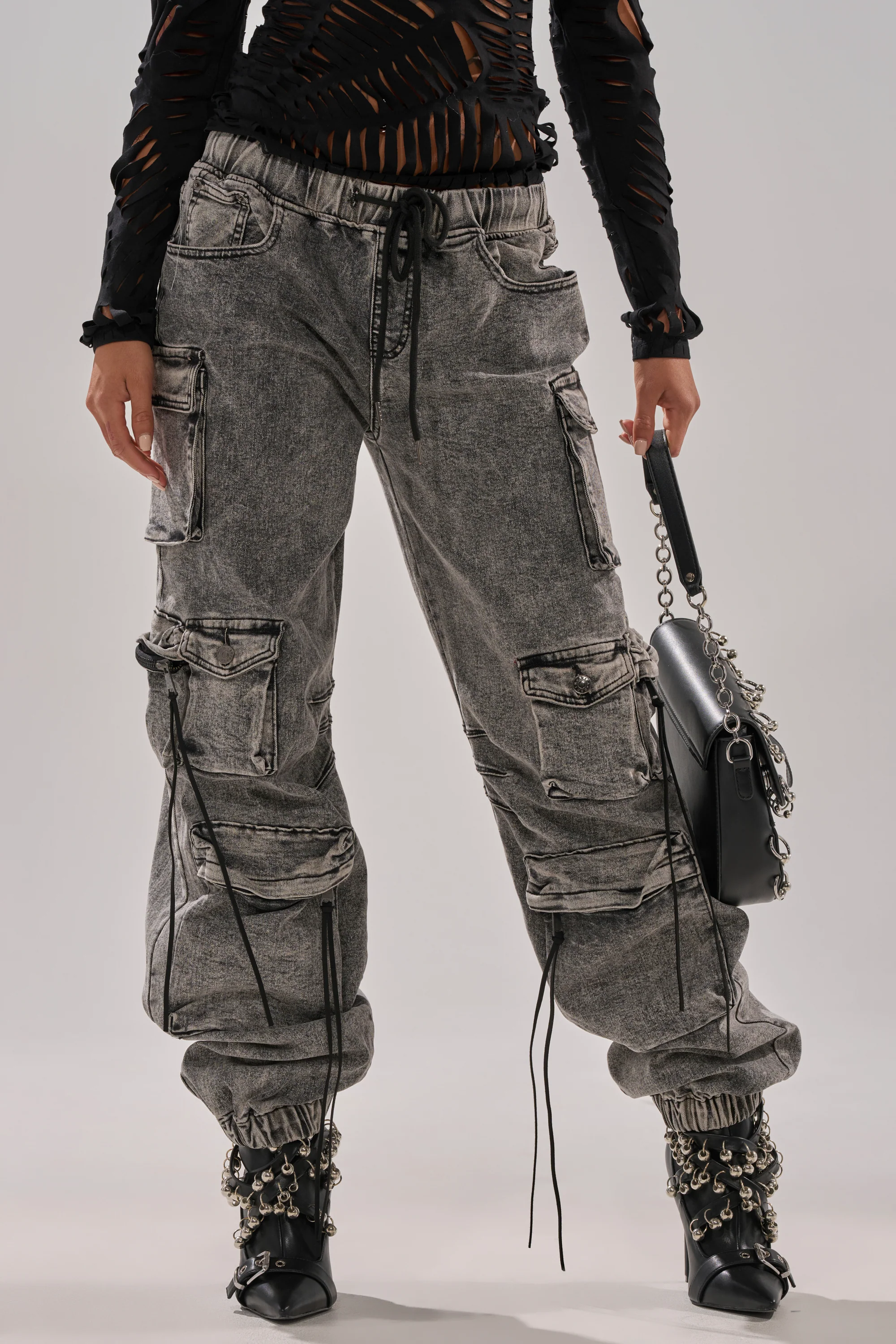 CARGO FOR DAYS DENIM JOGGER - Akira Store