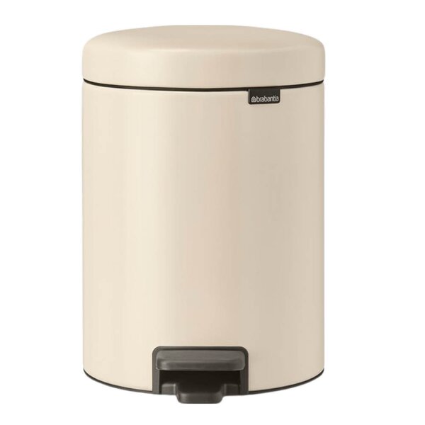 NewIcon pedalbøtte 5L soft beige