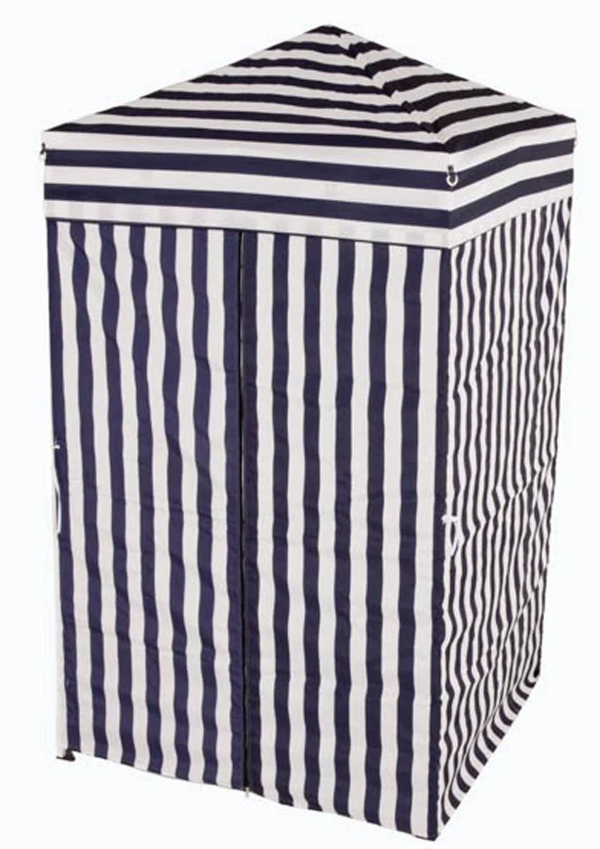 Impact Canopy 4 x 4 Pop up Changing Dressing Room, Privacy Cabana, Portable Changing Room, Navy Blue / White