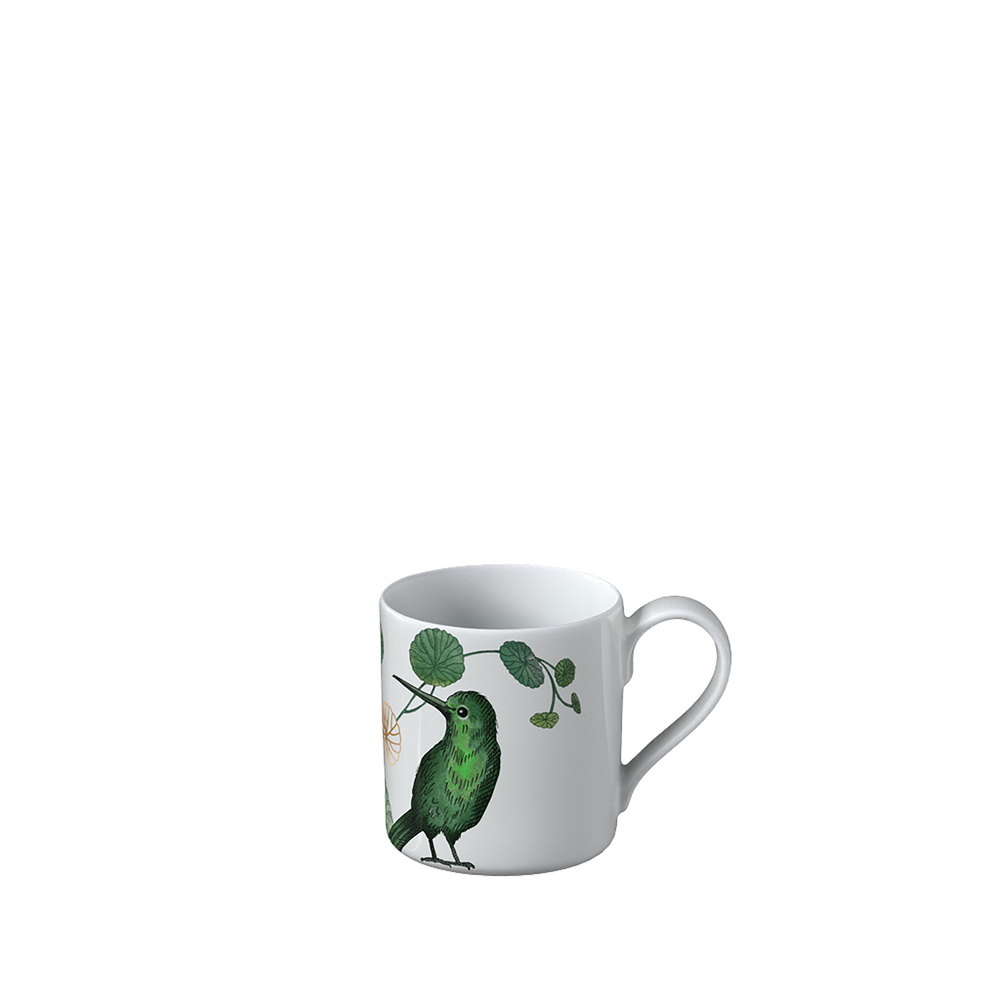 Avarua Espresso cup - Multi-colored, 2.1 oz, Premium Bone Porcelain