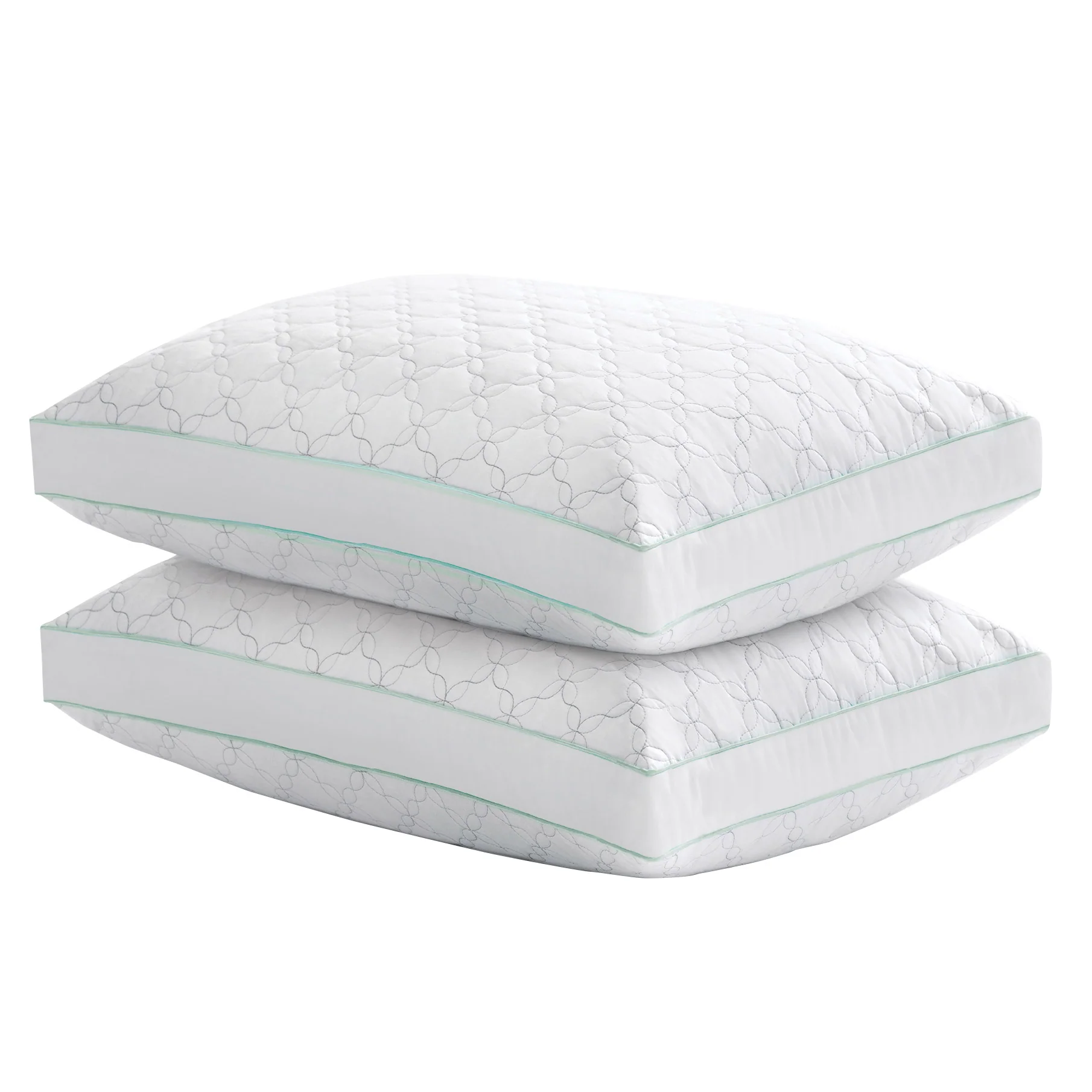 Martha Stewart Garden Trellis Quilted Pillow, 2-pack
