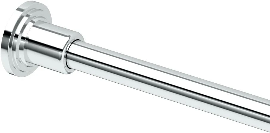 Marina Shower Rod Set, Matte Black / 72