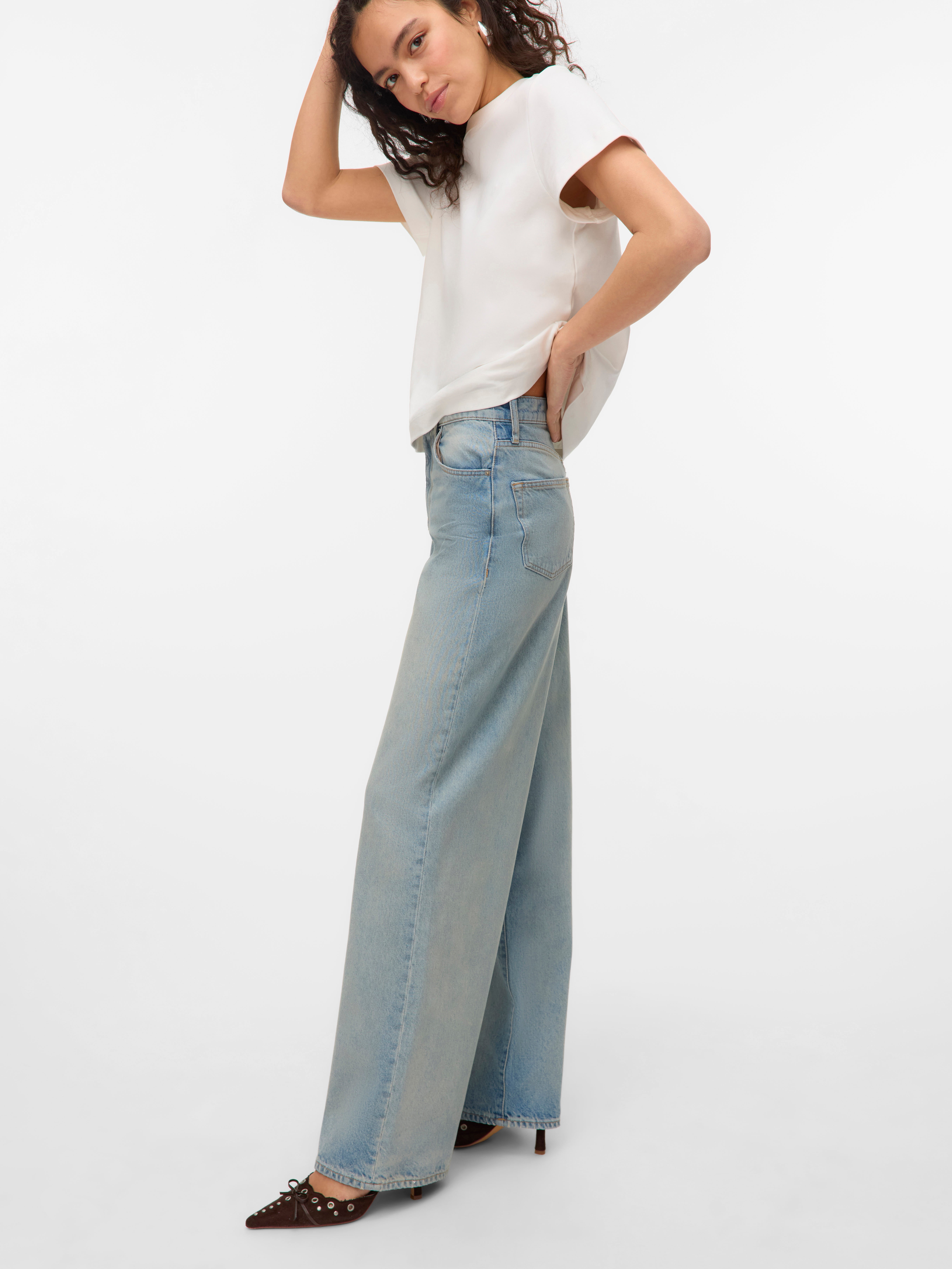 VERO MODA® VMELINA Super high rise Wide Leg Fit Jeans