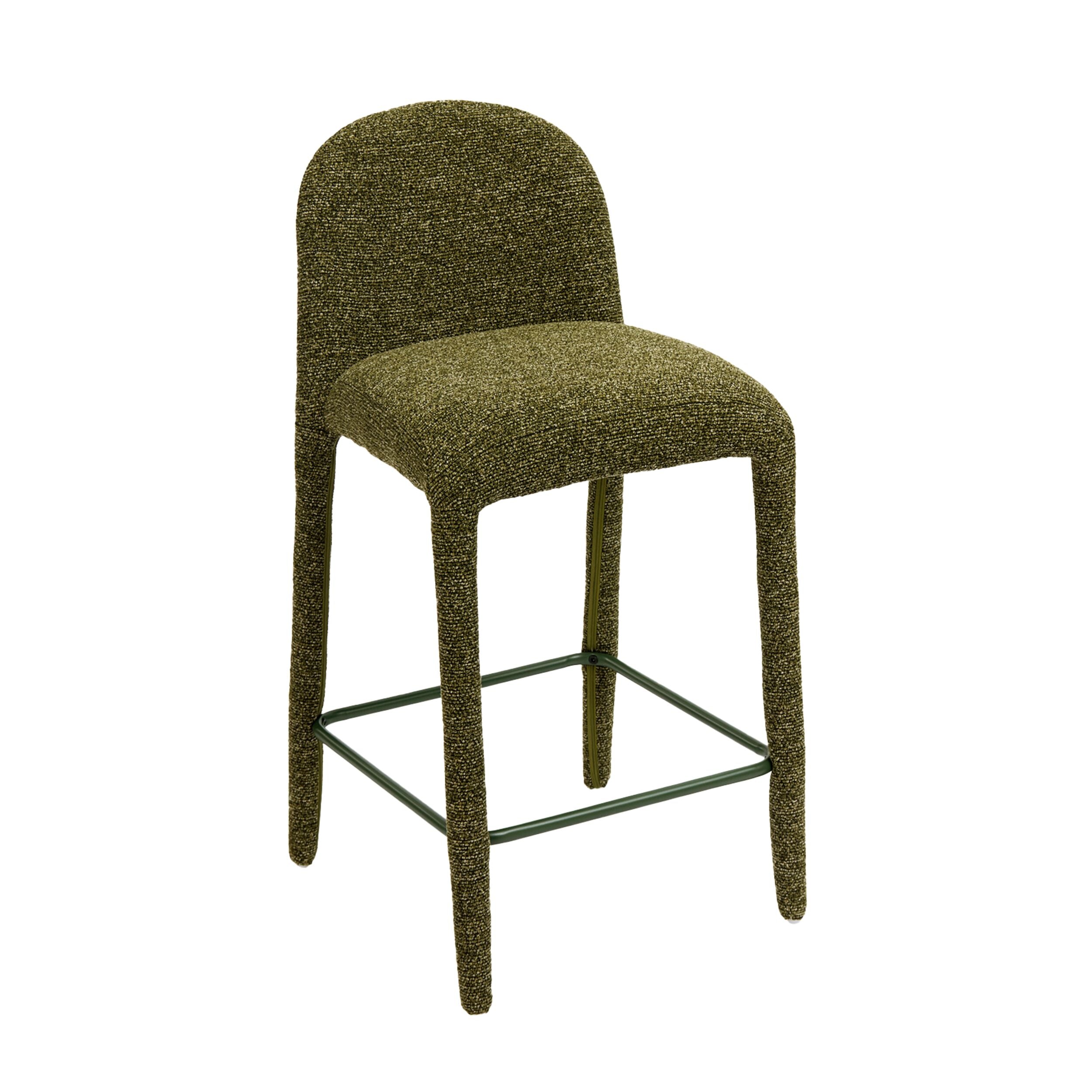 Leo Bar Stool Moss