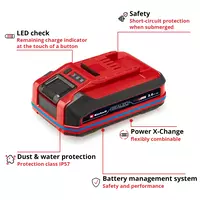 Batterie 18V 3,0Ah SCELLÉE PXC Plus A1