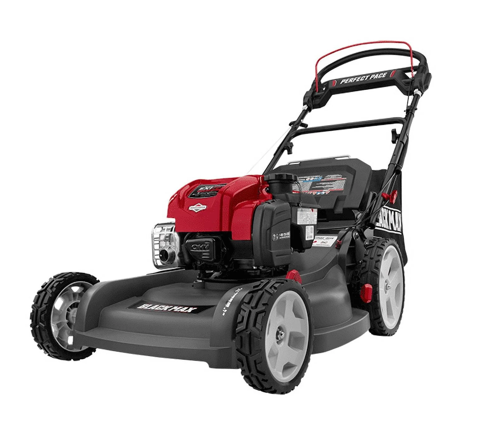 21 inch 3 in 1 Self Propelled Gas Mower with Perfect Pace Technology