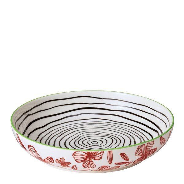 AMICI skål 75 cl 21 cm blomster