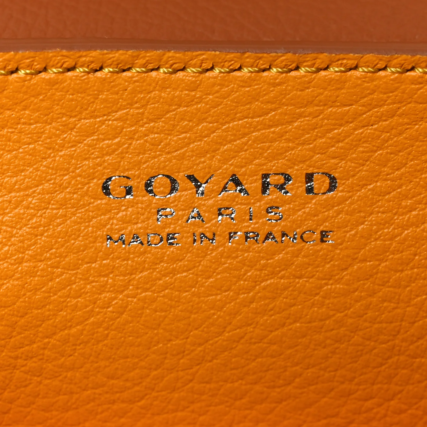 Goyardine Mini Saigon Black Gold