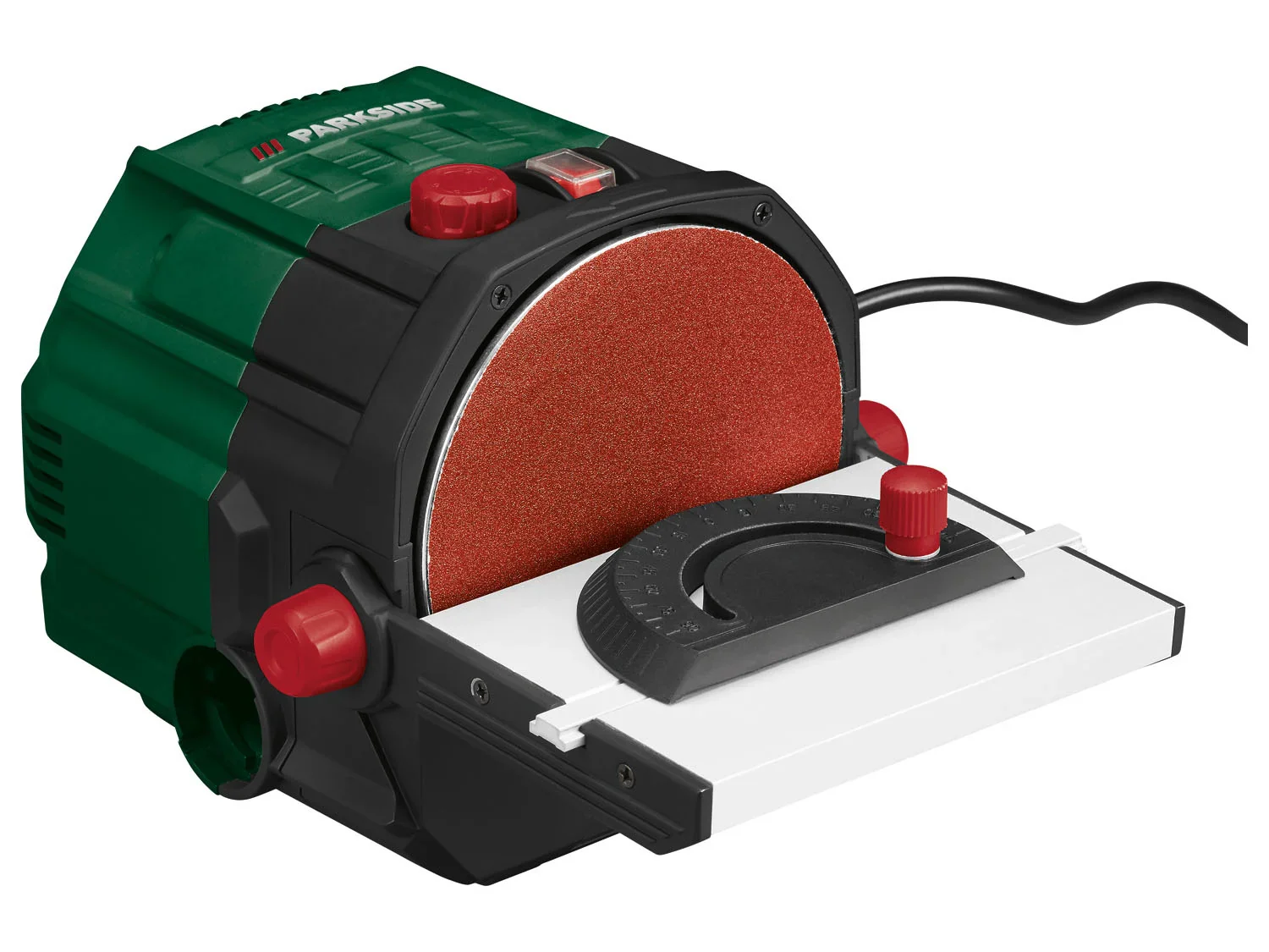 PARKSIDE Ponceuse  disque PTSG 140 D2, 6 papiers abrasifs inclus