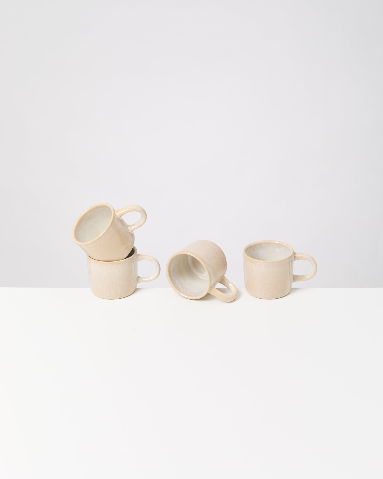 CORDOAMA - SMALL MUG CLASSIC SAND SET OF 4