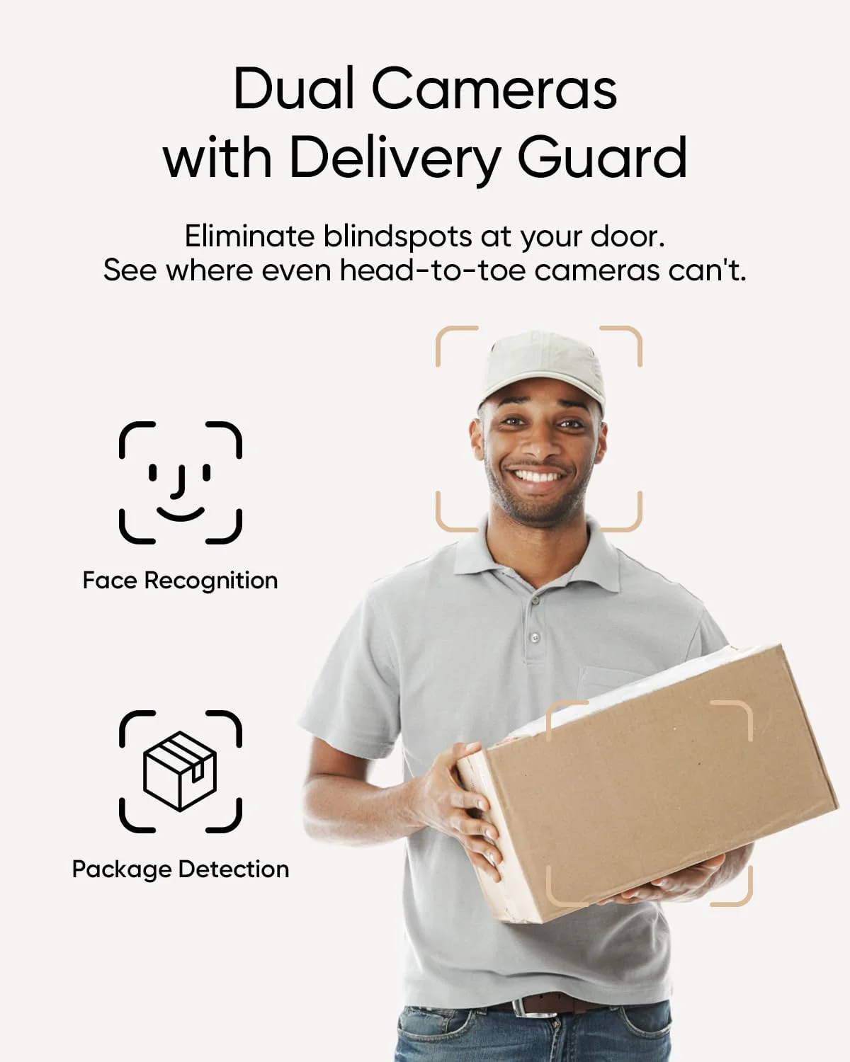 Security Video Doorbell E340, Dual Cameras with Delivery Guard, 2K Camera(Doorbell (Battery Powered)) - Image 4