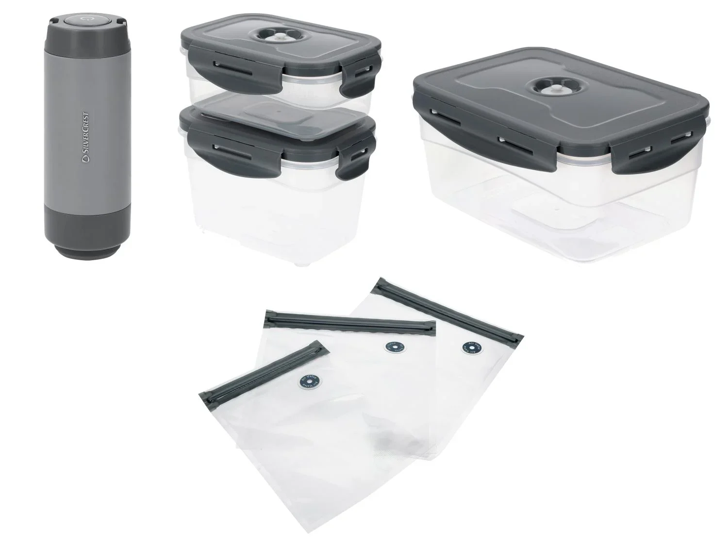 SILVERCREST Set de mise sous vide ou Rcipient de mise sous vide