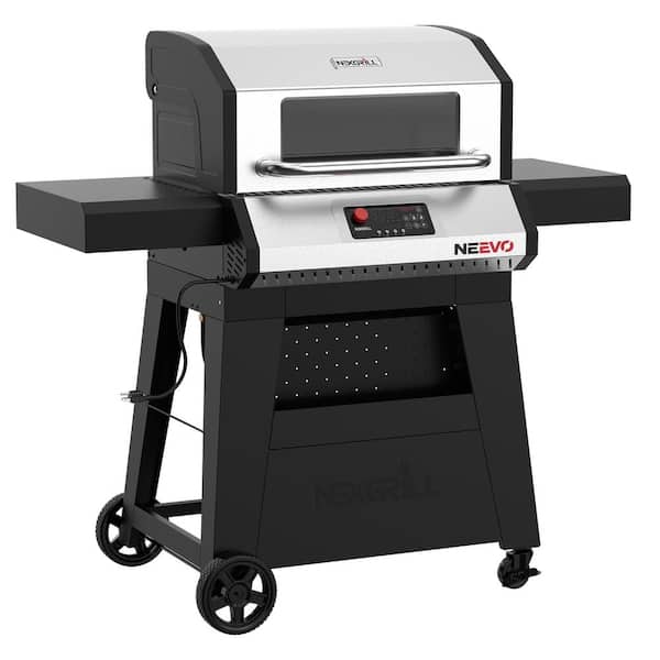 720 Propane Gas Digital Smart Grill in Black with Stainless Steel Front Panel and Lid Image 8