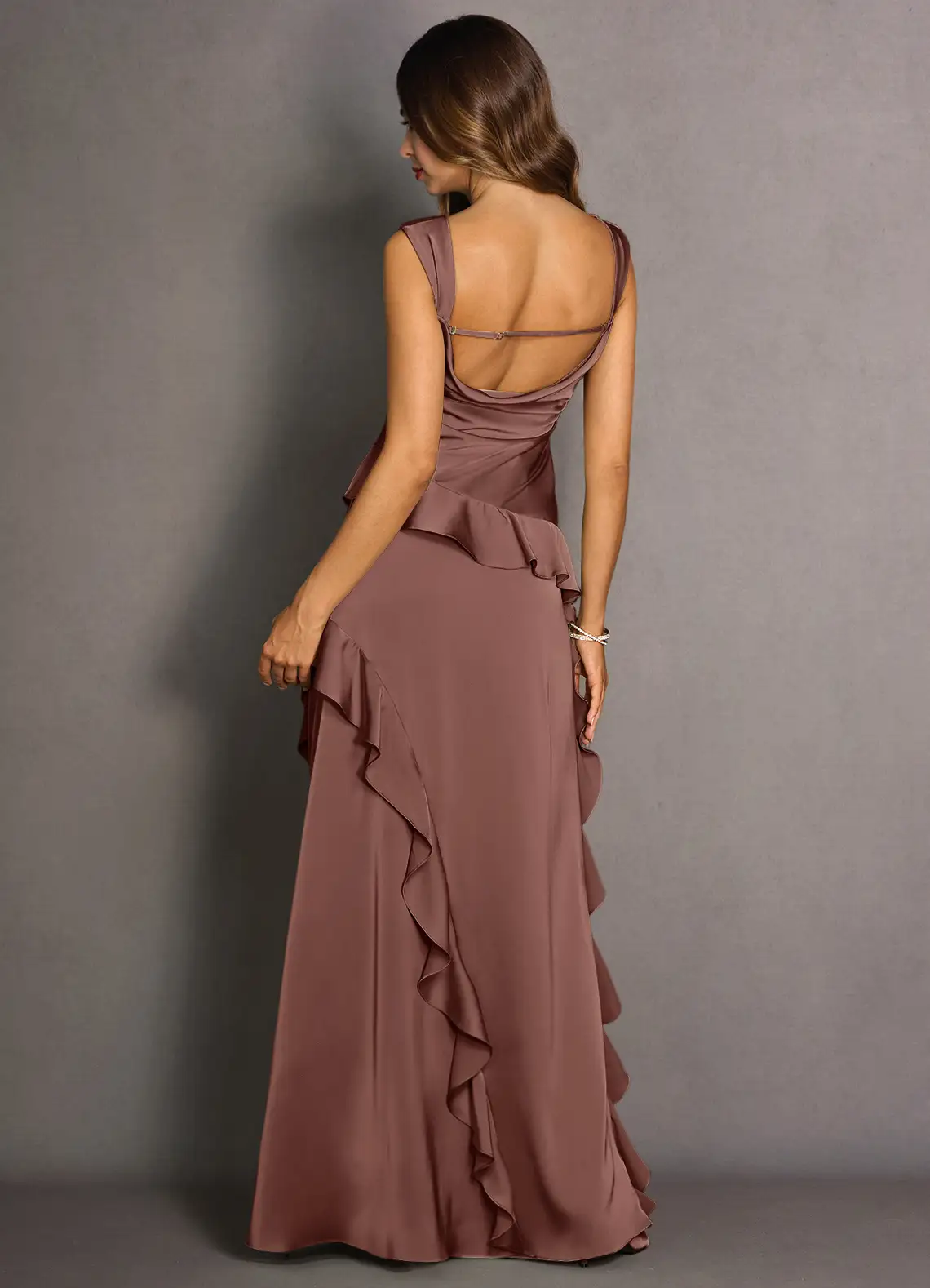 Sloane Mocha Coco Maxi Dress