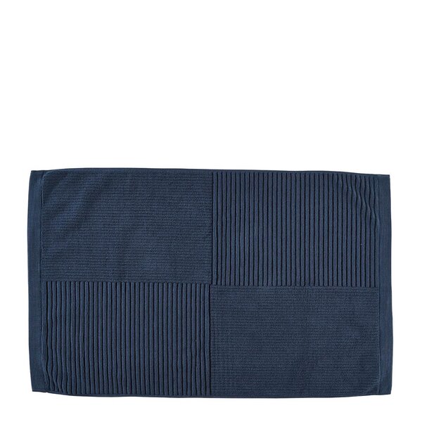 Classic badematte 50x80 cm mørk blå