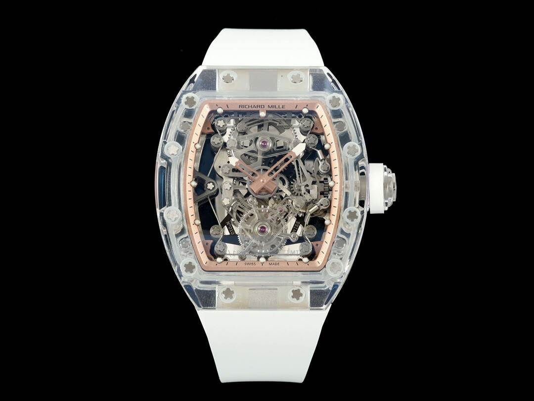 『RICHARD MILLE』リシャール・ミル 腕上の建築家 ブルーサファイアの奇跡 RM 56-01 クリスタル腕時計 機械式時計