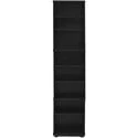JAYA Space Saving Multimedia Storage Tower(Espresso)