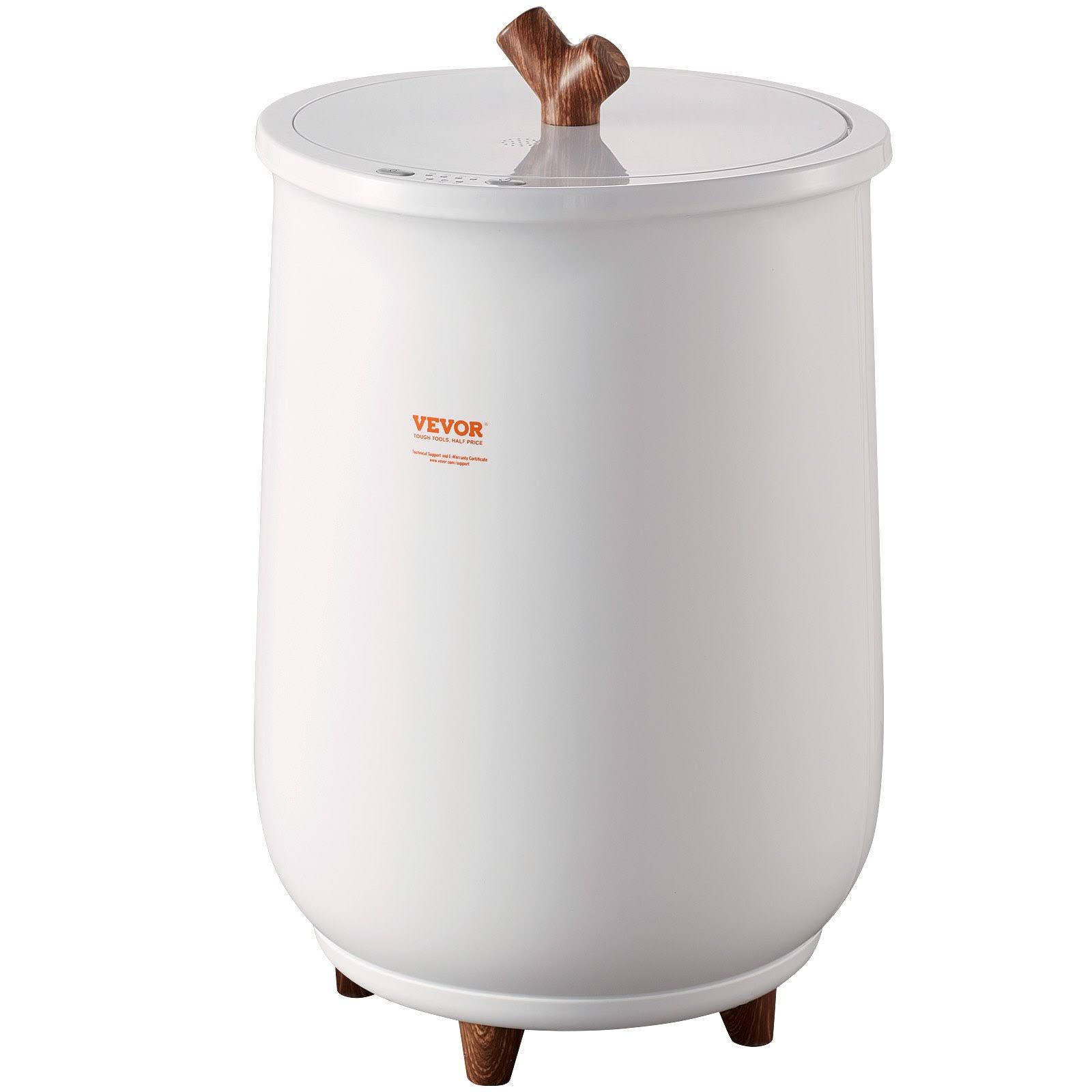VEVOR Towel Warmer Bucket, 20L Large Towel Warmer for Bathroom, Auto Shut Off Towel Heater with 4-Level Timer Fits Up to Two 40