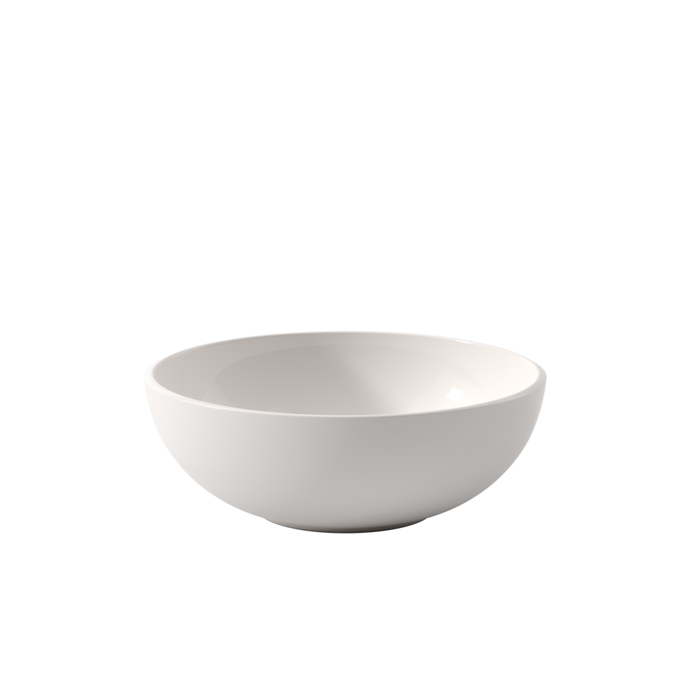 NewMoon Serving Bowl - White, 47.4 oz, Premium Porcelain